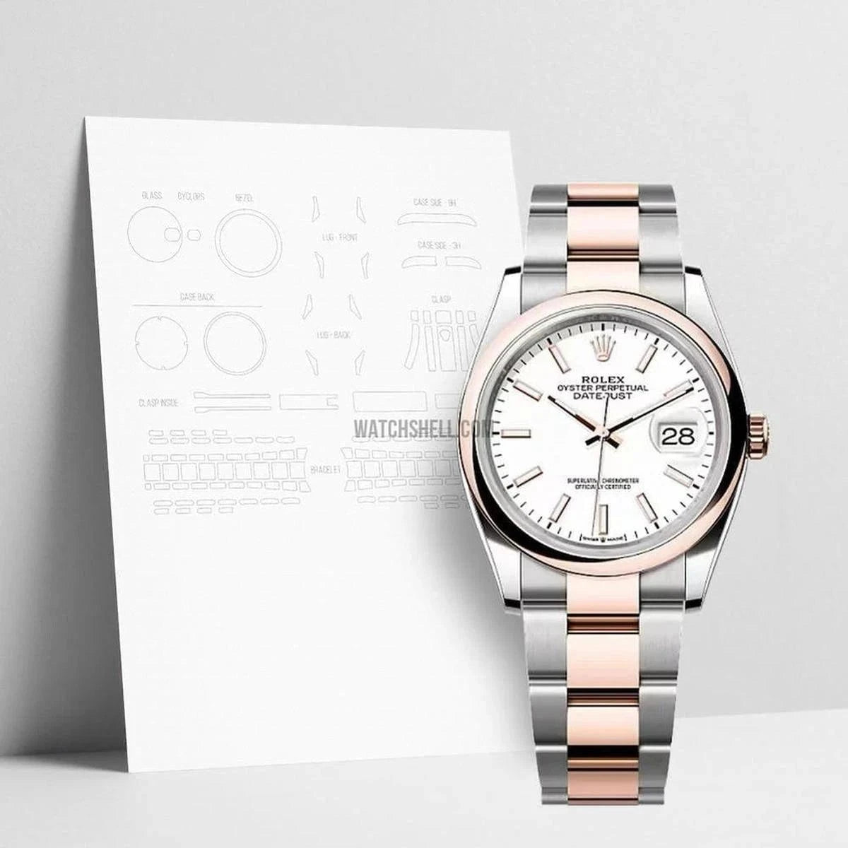 WatchShell for Rolex Datejust 126201 OYS