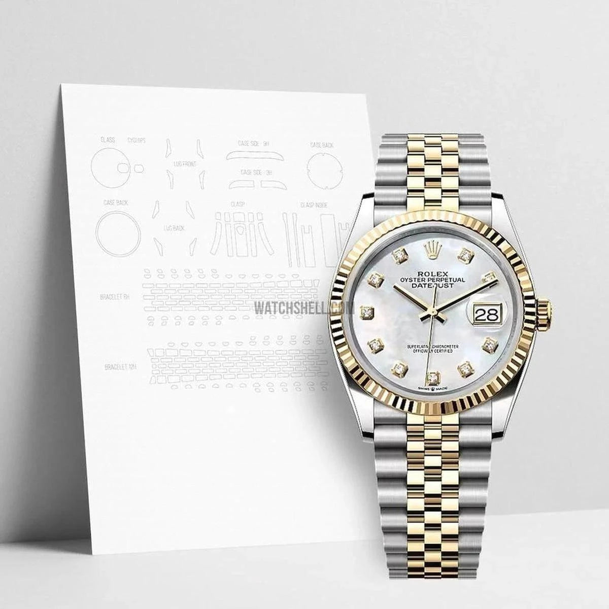 WatchShell for Rolex Datejust 126233 JUB