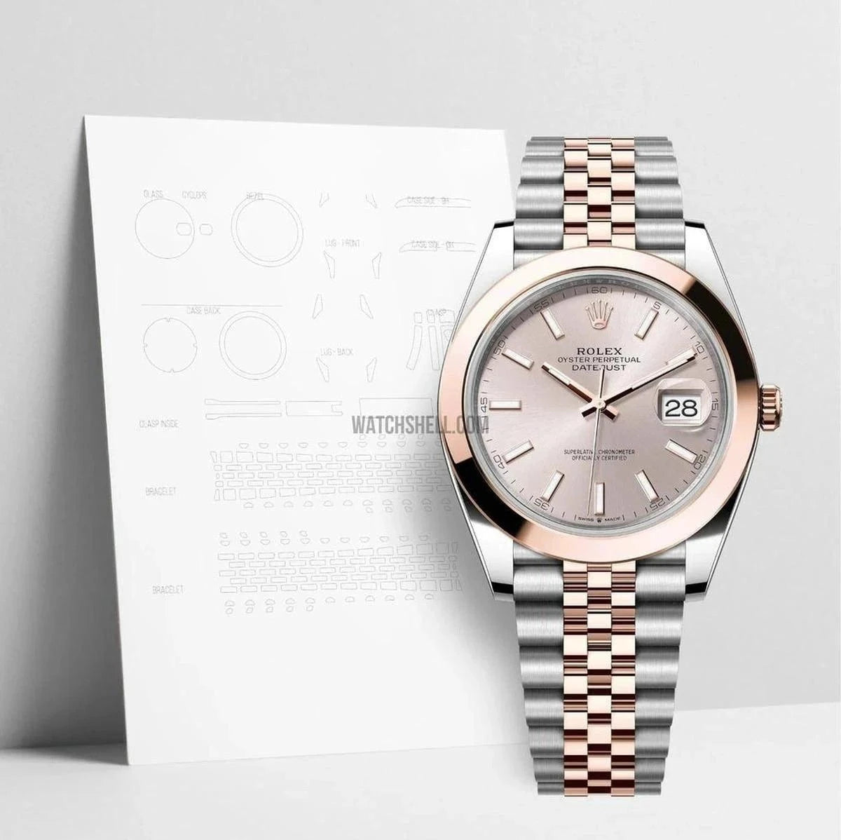 WatchShell for Rolex Datejust 126301 JUB