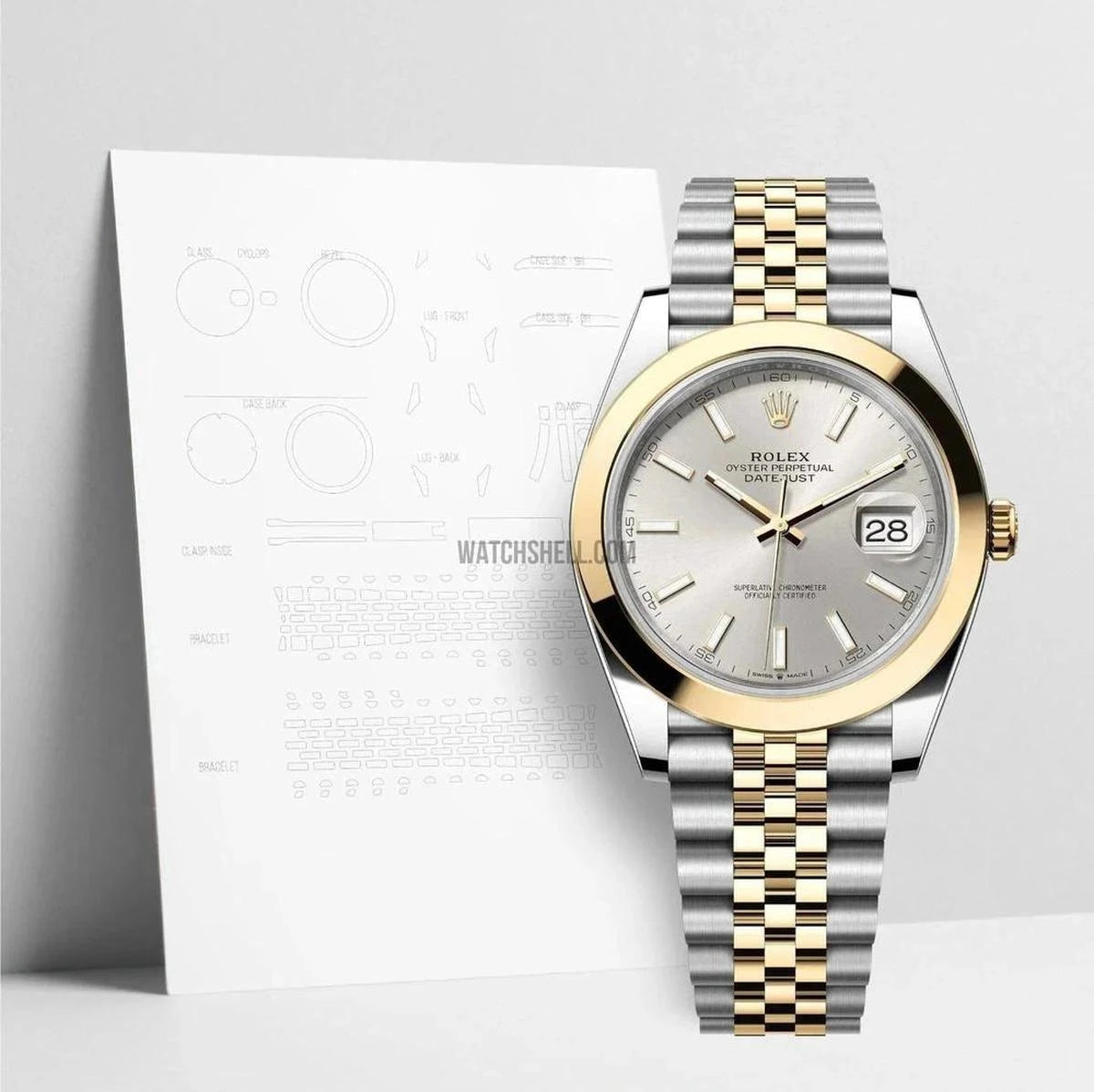 WatchShell for Rolex Datejust 126303 JUB