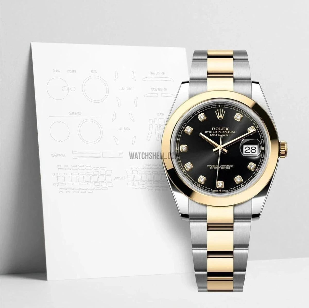 WatchShell for Rolex Datejust 126303 OYS
