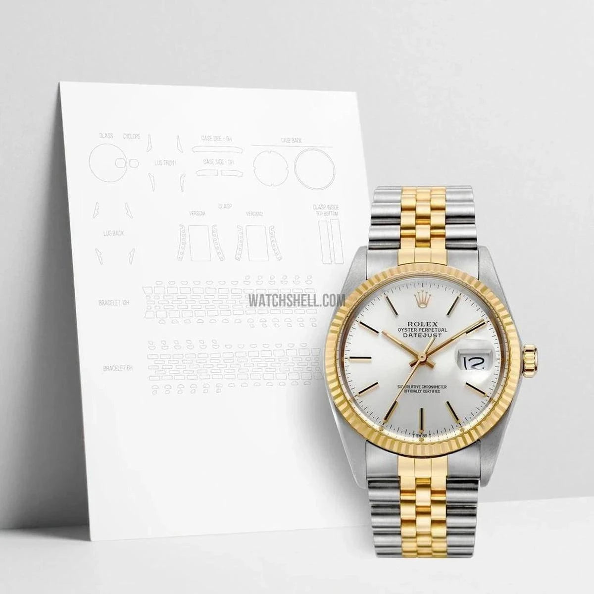 WatchShell for Rolex Datejust 16013 JUB