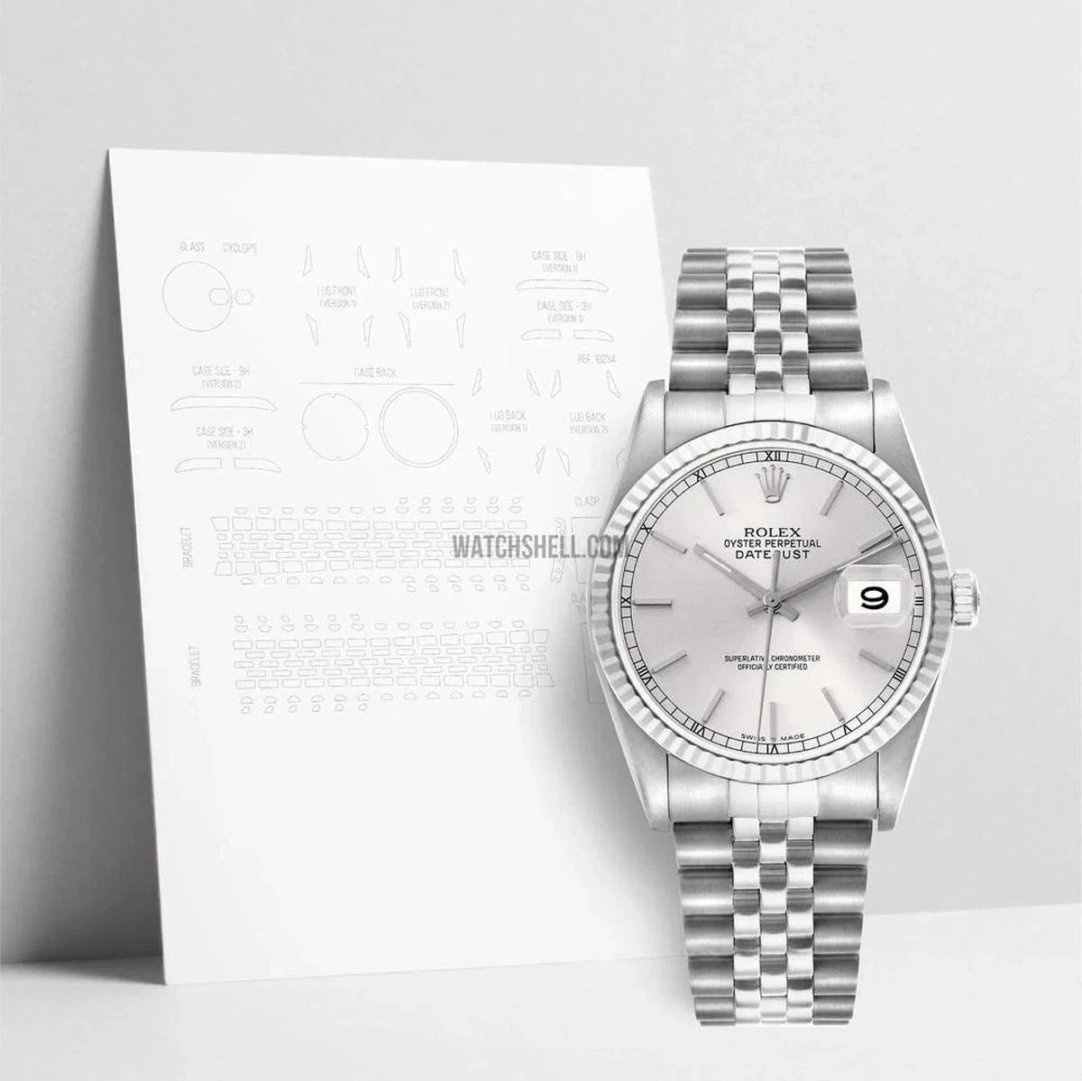 WatchShell for Rolex Datejust 16234 JUB