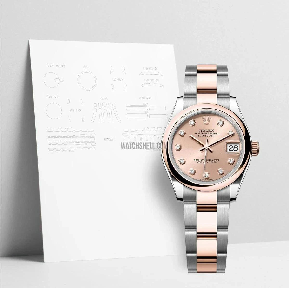 WatchShell for Rolex Datejust 178241 OYS