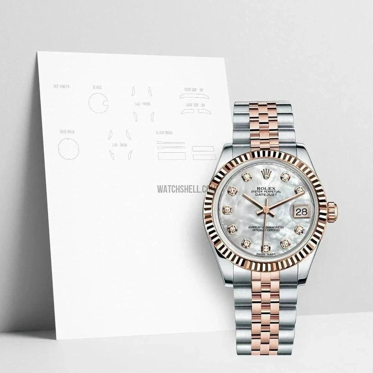 WatchShell for Rolex Datejust 178271 JUB