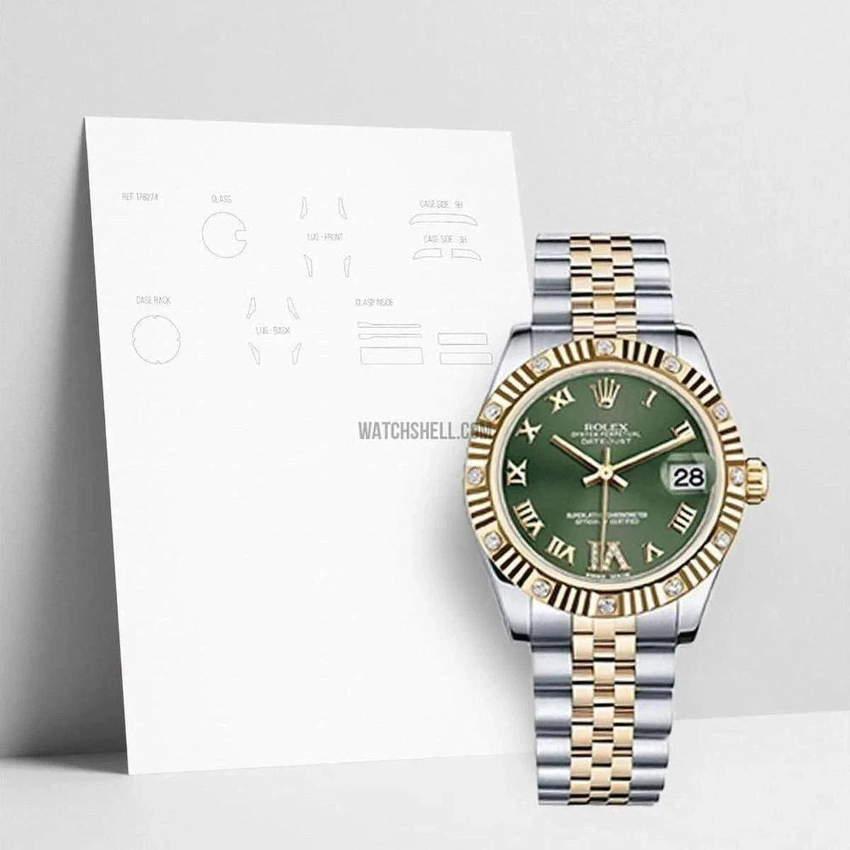 WatchShell for Rolex Datejust 178313 JUB