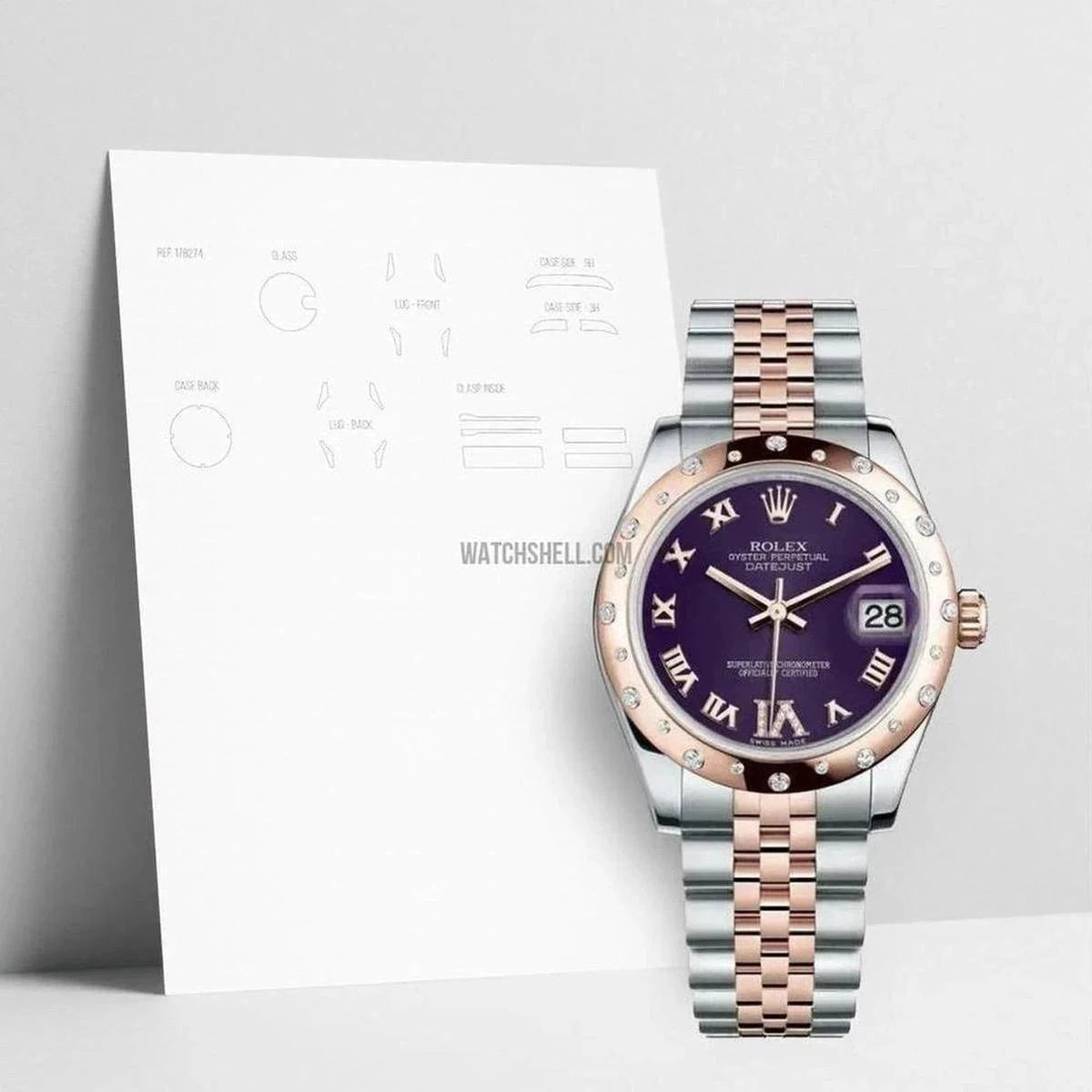 WatchShell for Rolex Datejust 178341 JUB