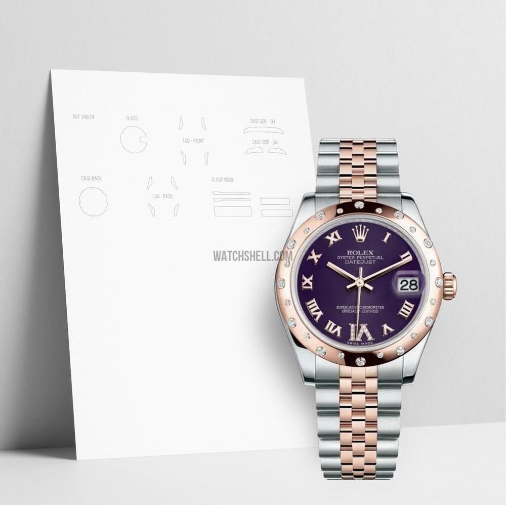 WatchShell for Rolex Datejust 178341