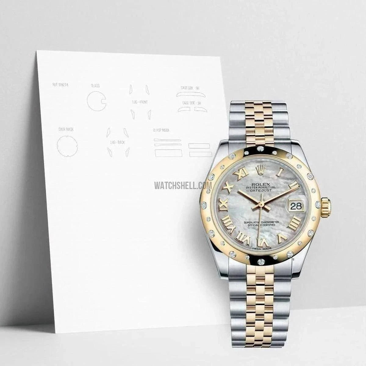 WatchShell for Rolex Datejust 178343 JUB