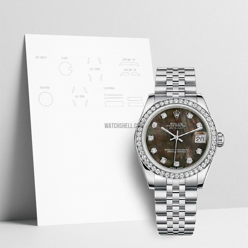 WatchShell for Rolex Datejust 178384