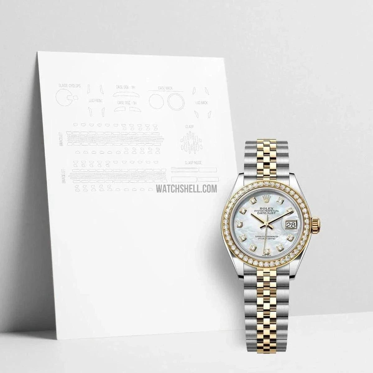 WatchShell for Rolex Datejust 179383 JUB