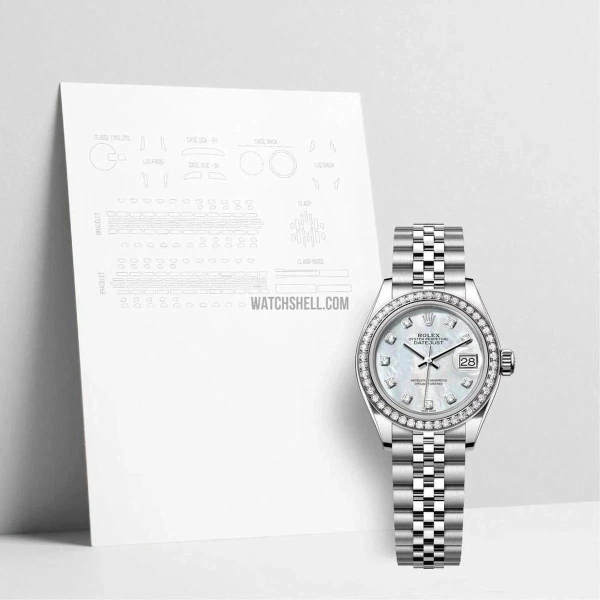 WatchShell for Rolex Datejust 179384 JUB