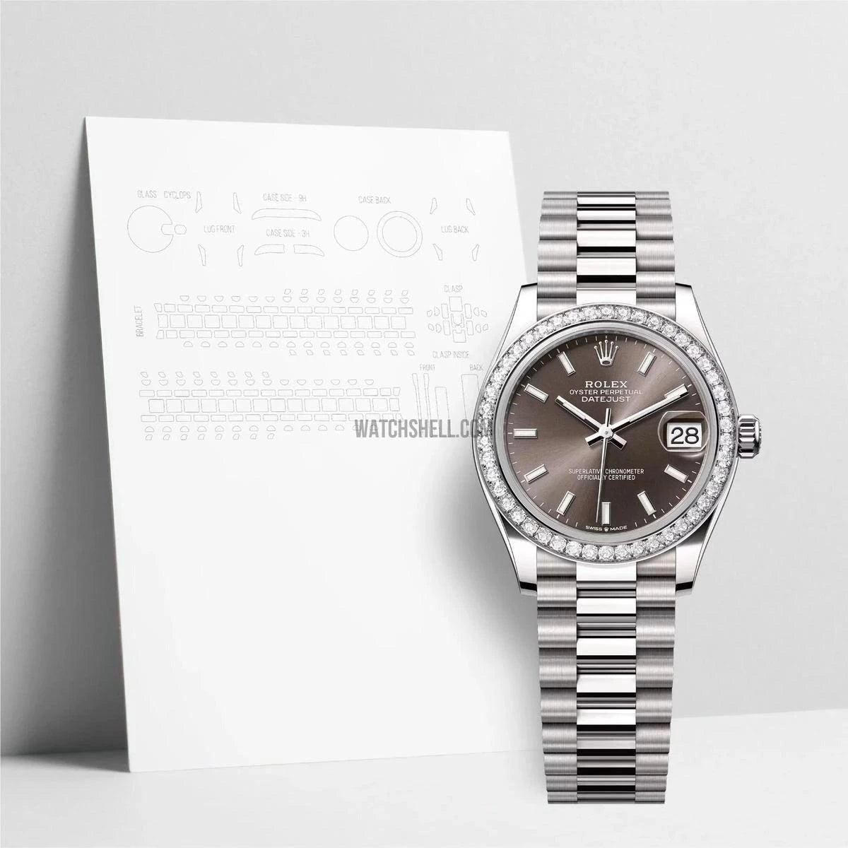 WatchShell for Rolex Datejust 278289