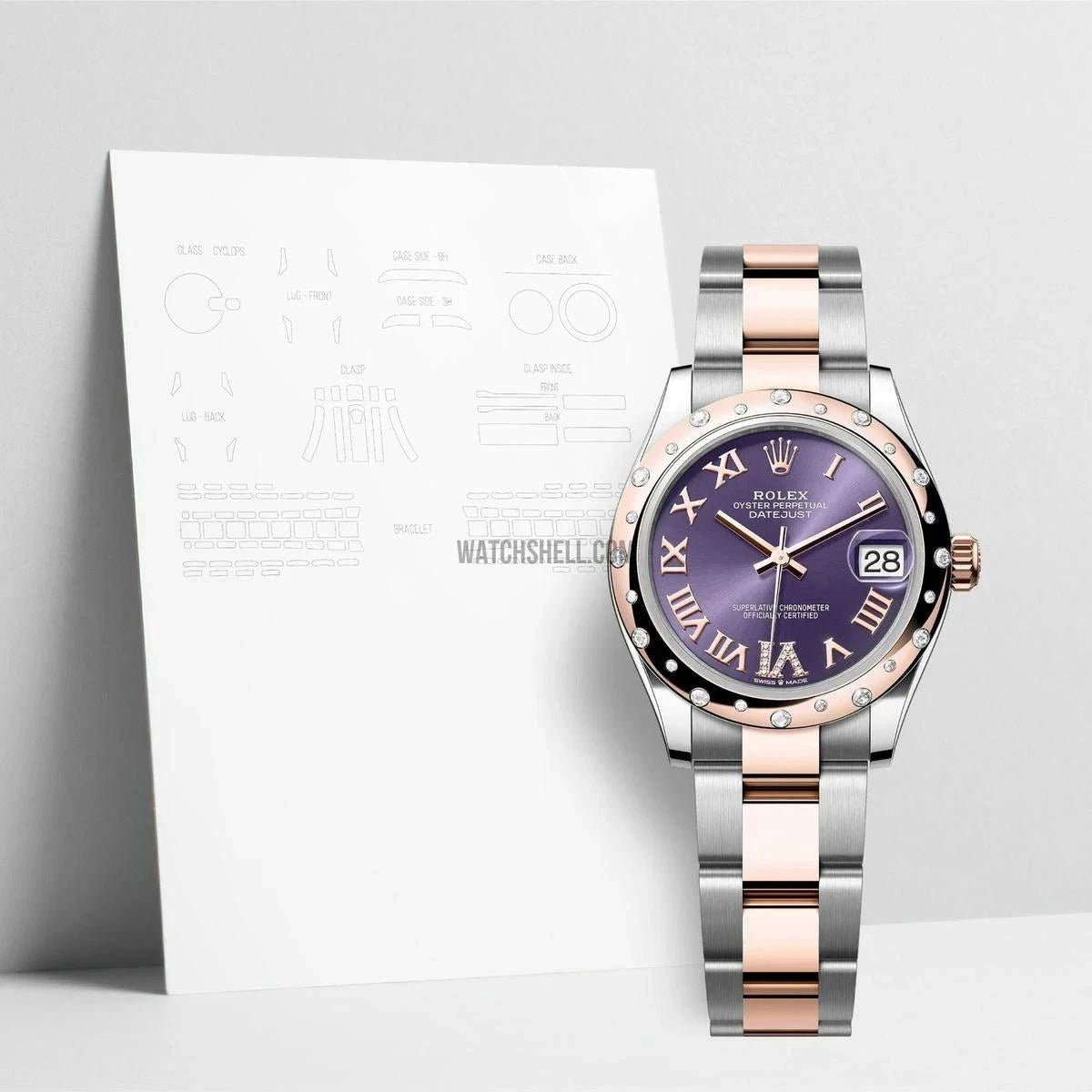 WatchShell for Rolex Datejust 278341 OYS