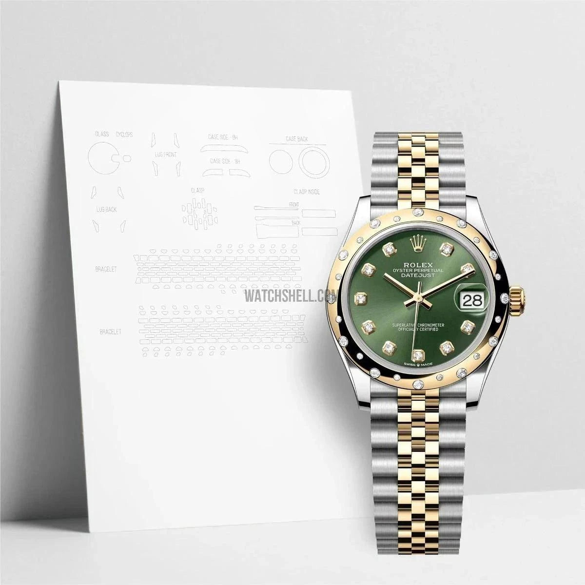 WatchShell for Rolex Datejust 278343 JUB