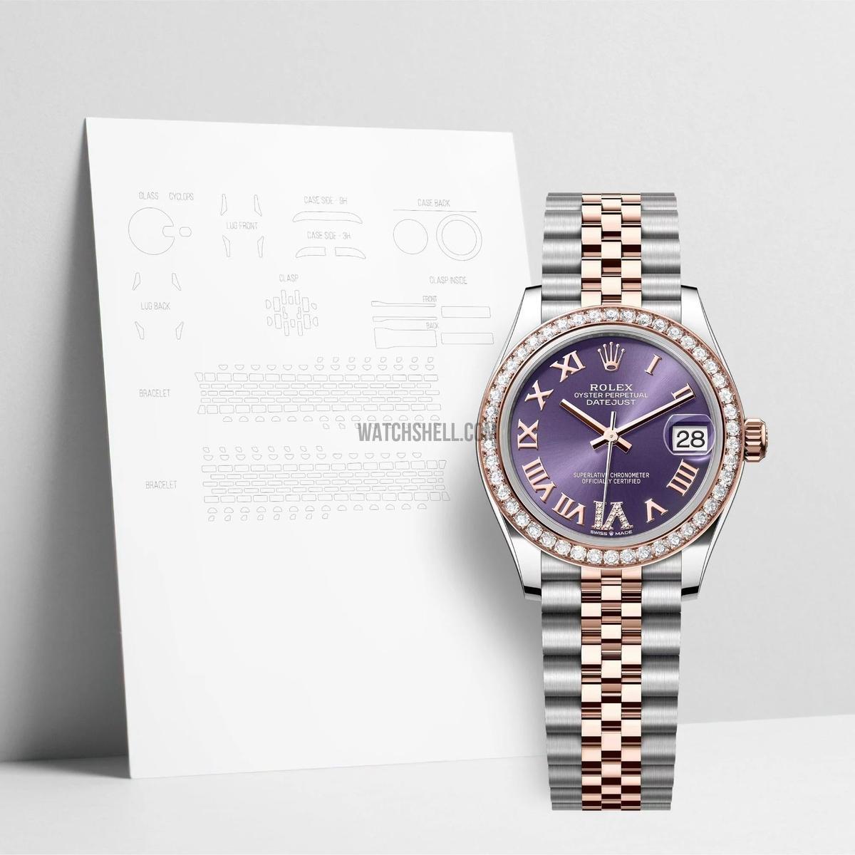 WatchShell for Rolex Datejust 278381 JUB