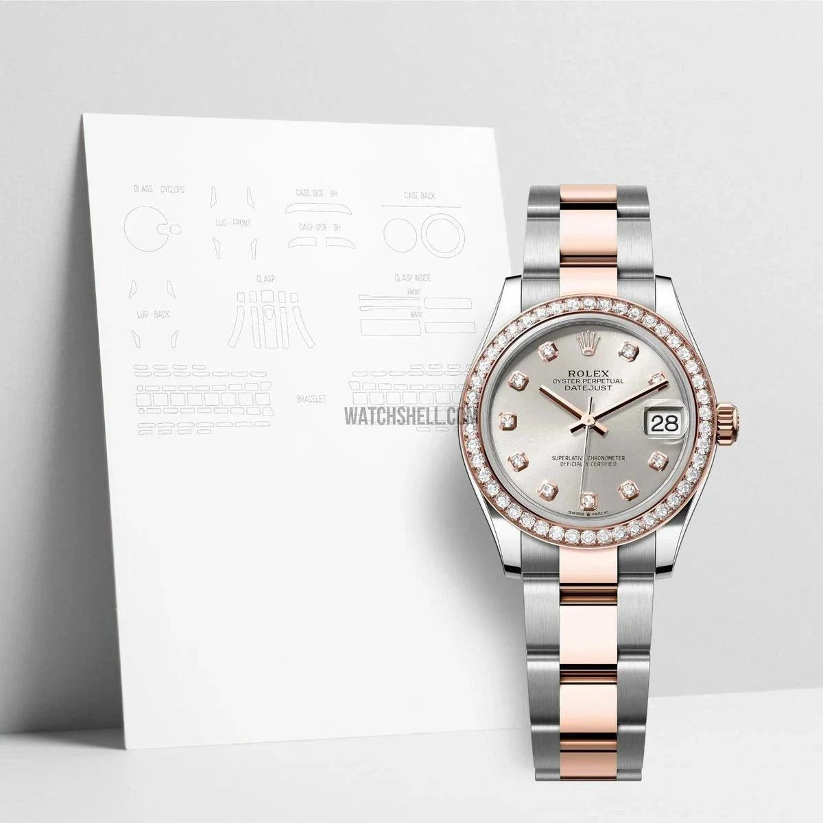 WatchShell for Rolex Datejust 278381 OYS