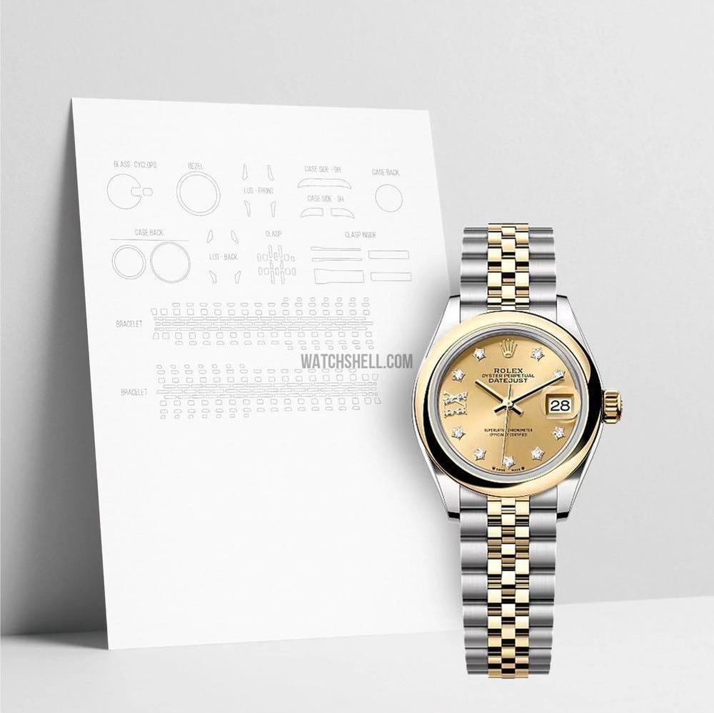 WatchShell for Rolex Datejust 279163