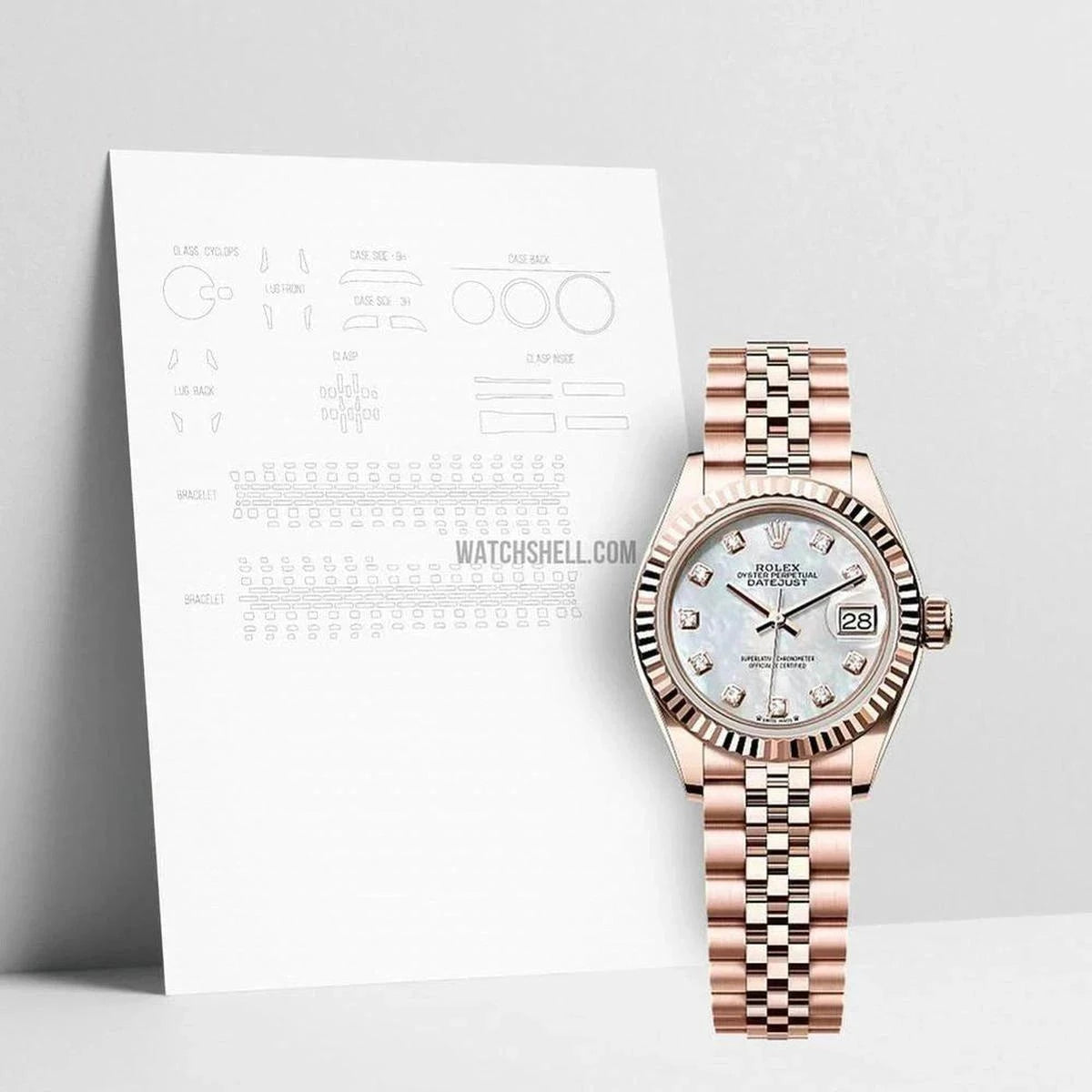 WatchShell for Rolex Datejust 279175 JUB