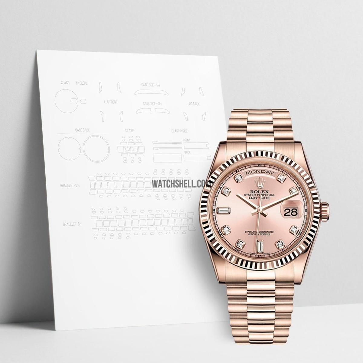WatchShell for Rolex Day-Date 118235