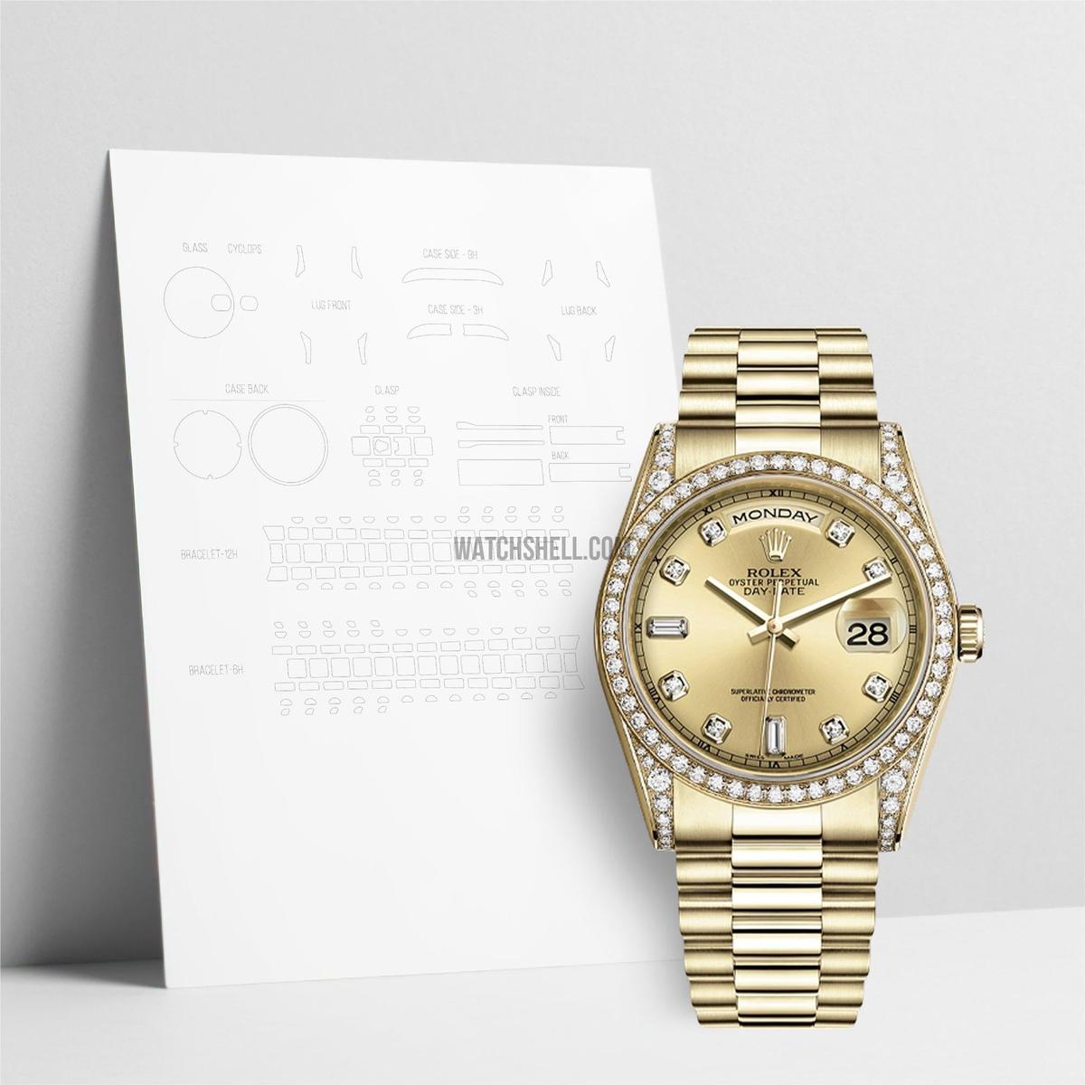 WatchShell for Rolex Day-Date 118388