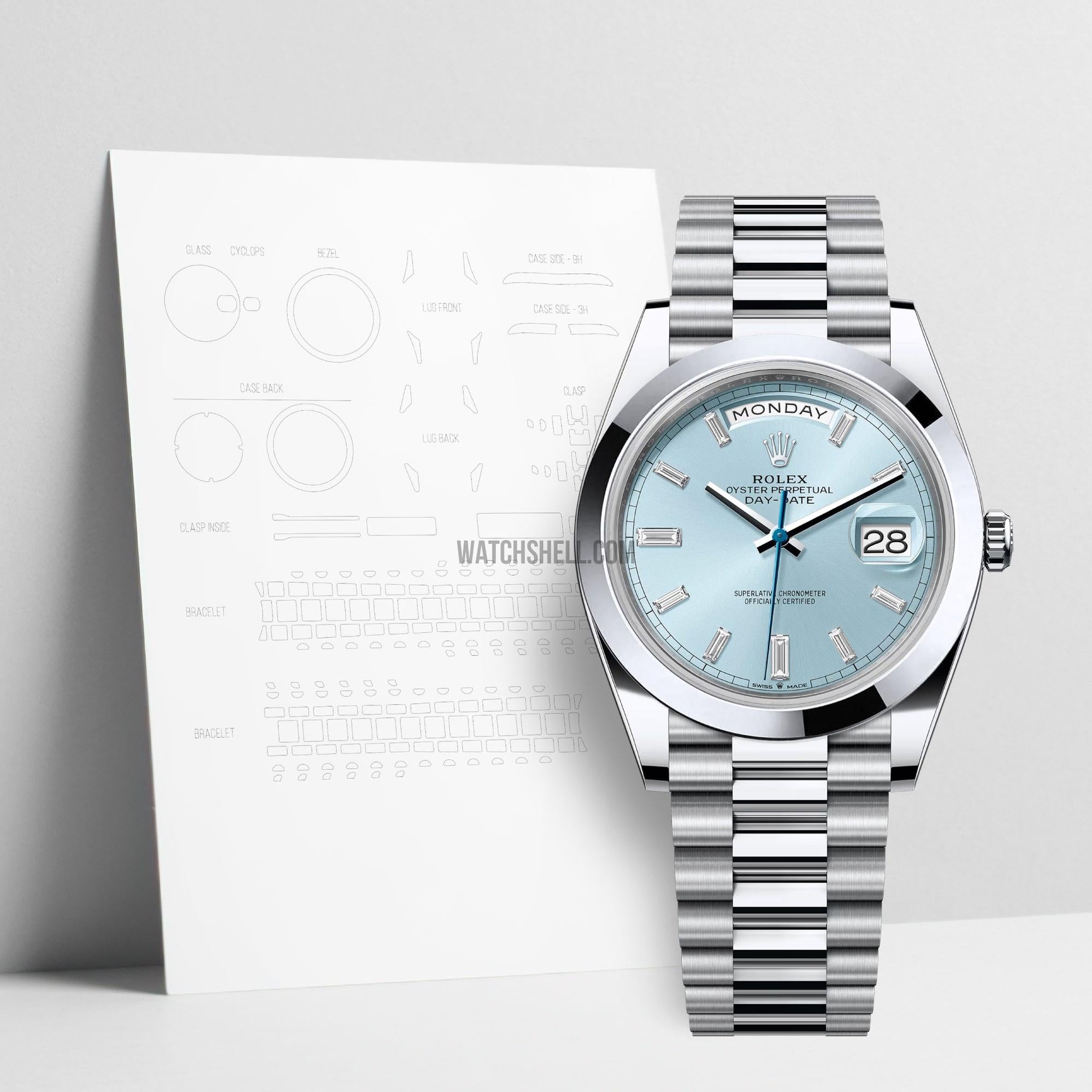 WatchShell for Rolex Day-Date 228206