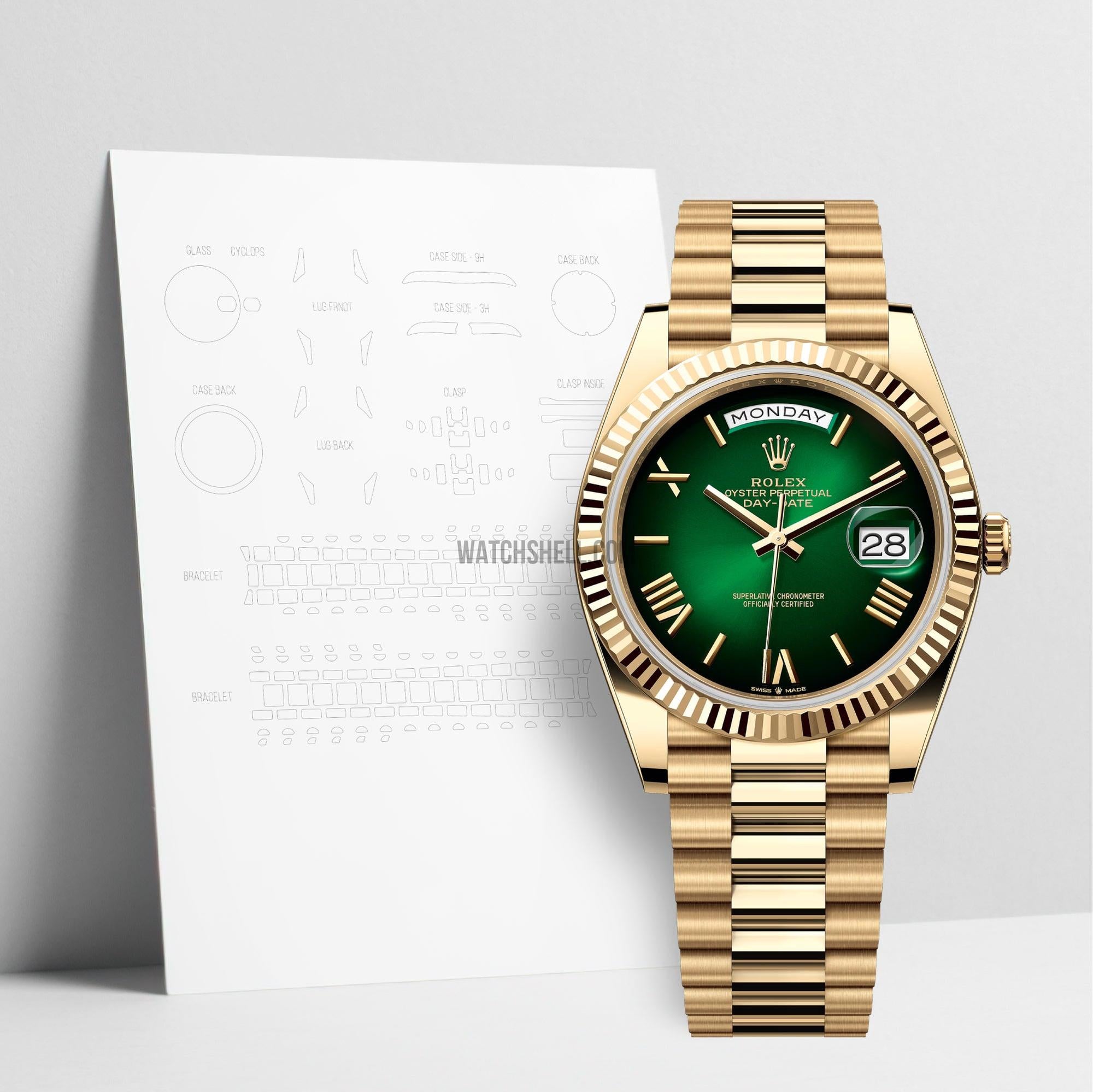 WatchShell for Rolex Day-Date 228238
