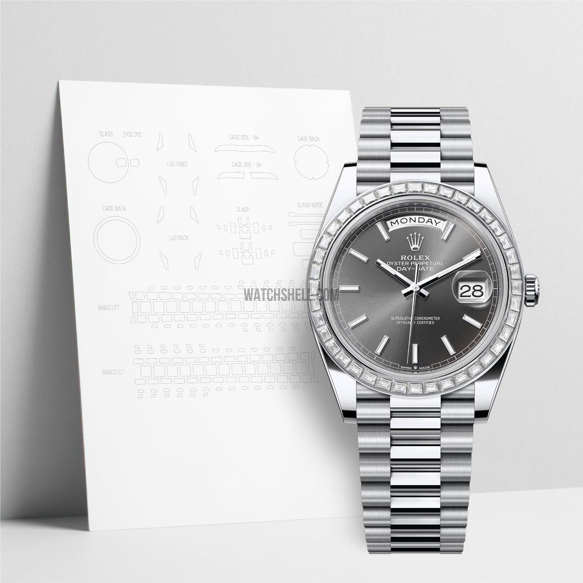 WatchShell for Rolex Day-Date 228396