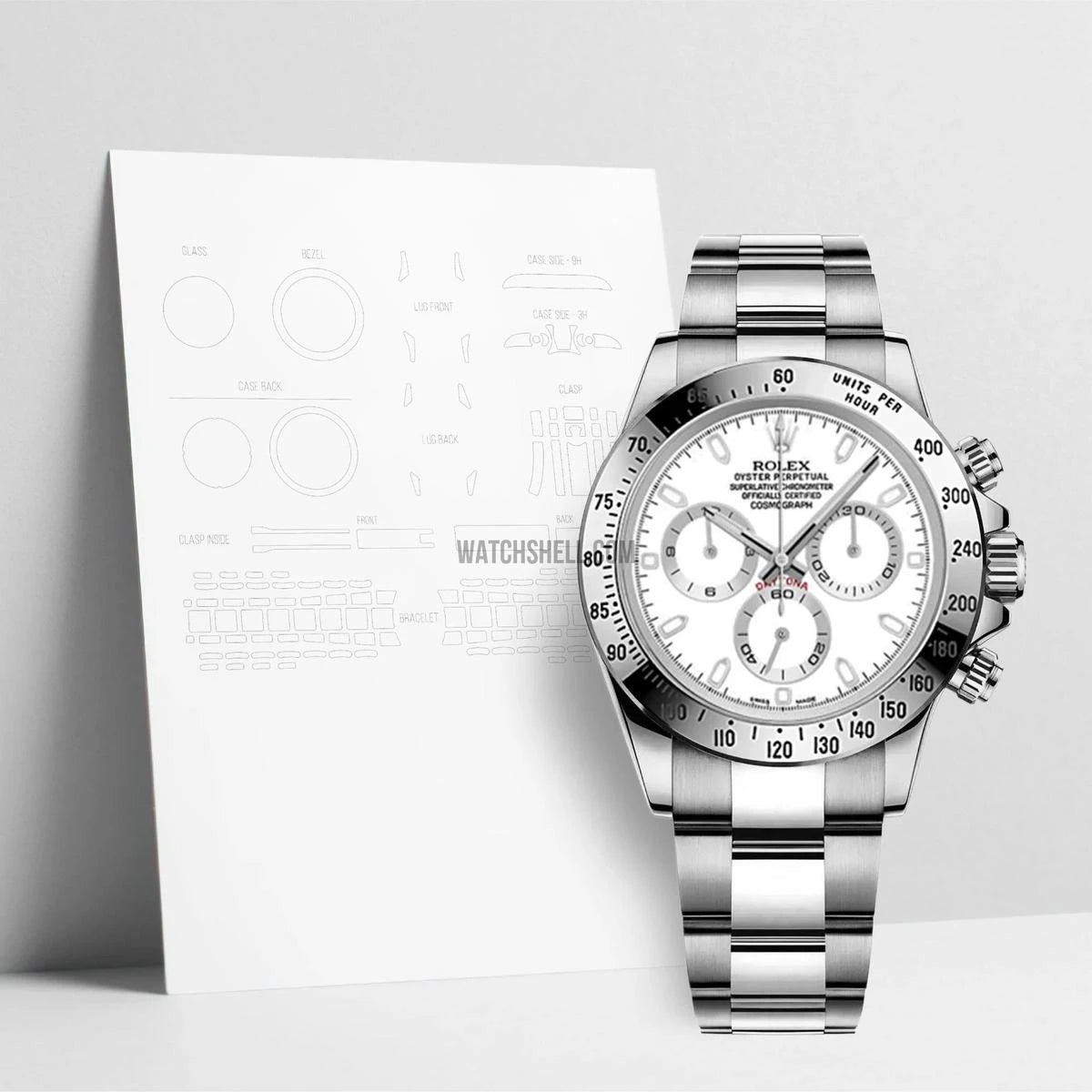 WatchShell for Rolex Daytona 116520