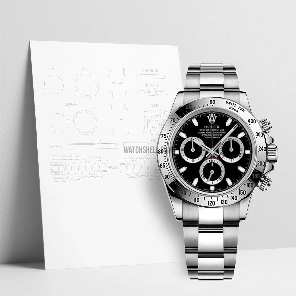 WatchShell for Rolex Daytona 116520