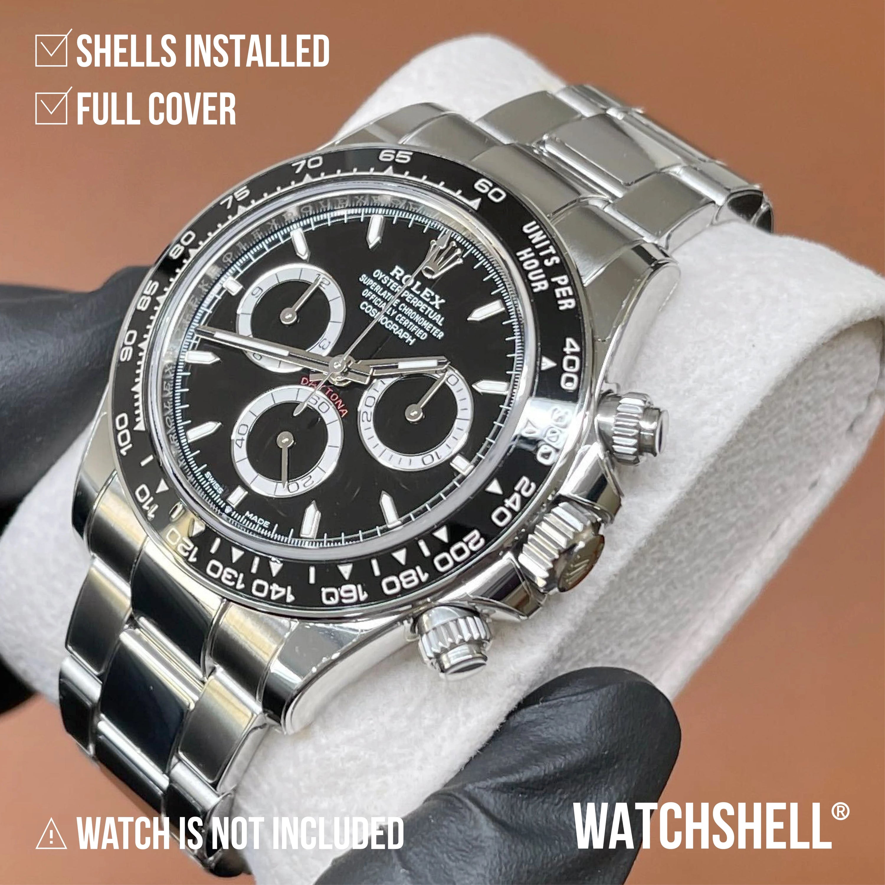 WatchShell for Rolex Daytona 126500LN 40mm Oyster WatchShell