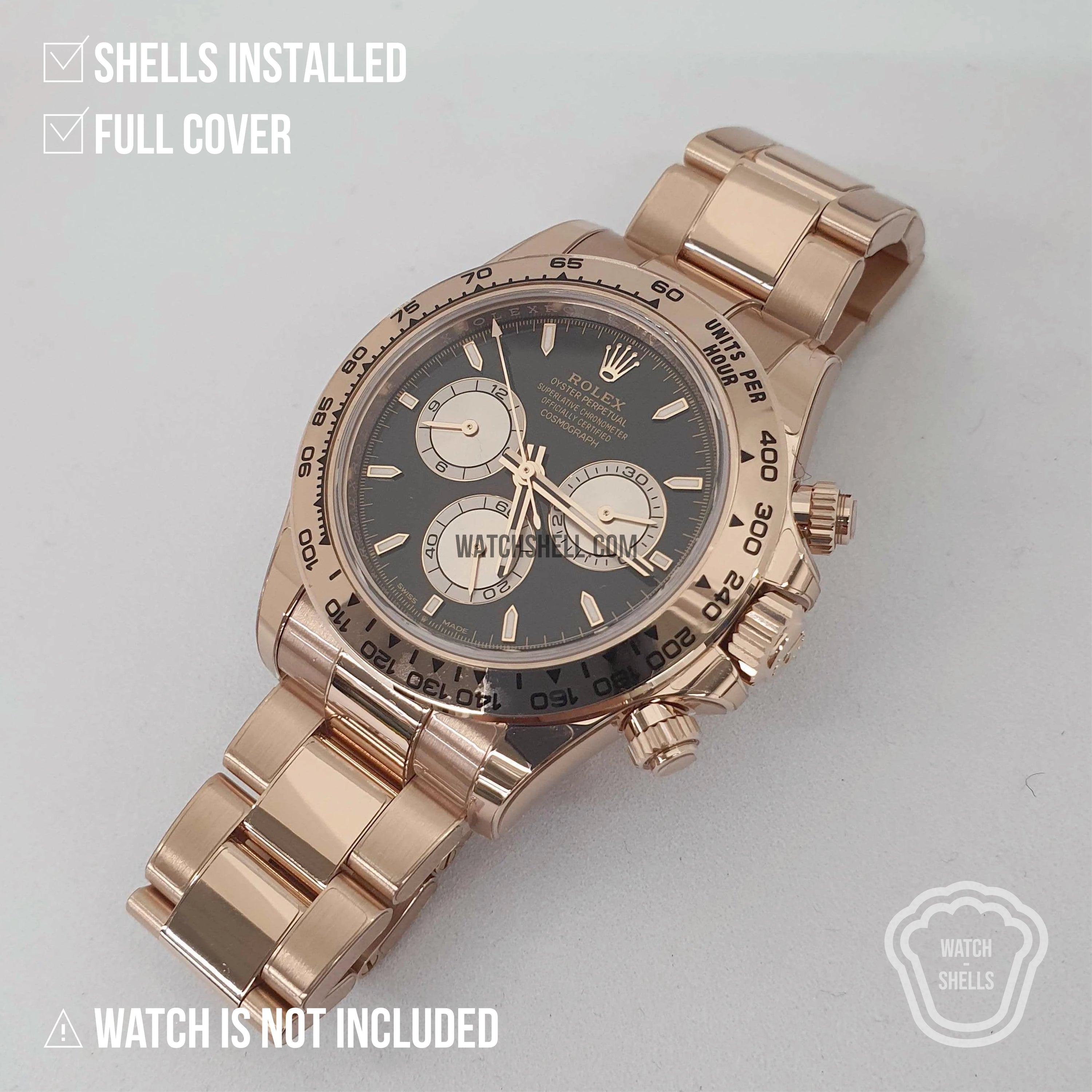 WatchShell for Rolex Daytona 126505 40mm Oyster WatchShell