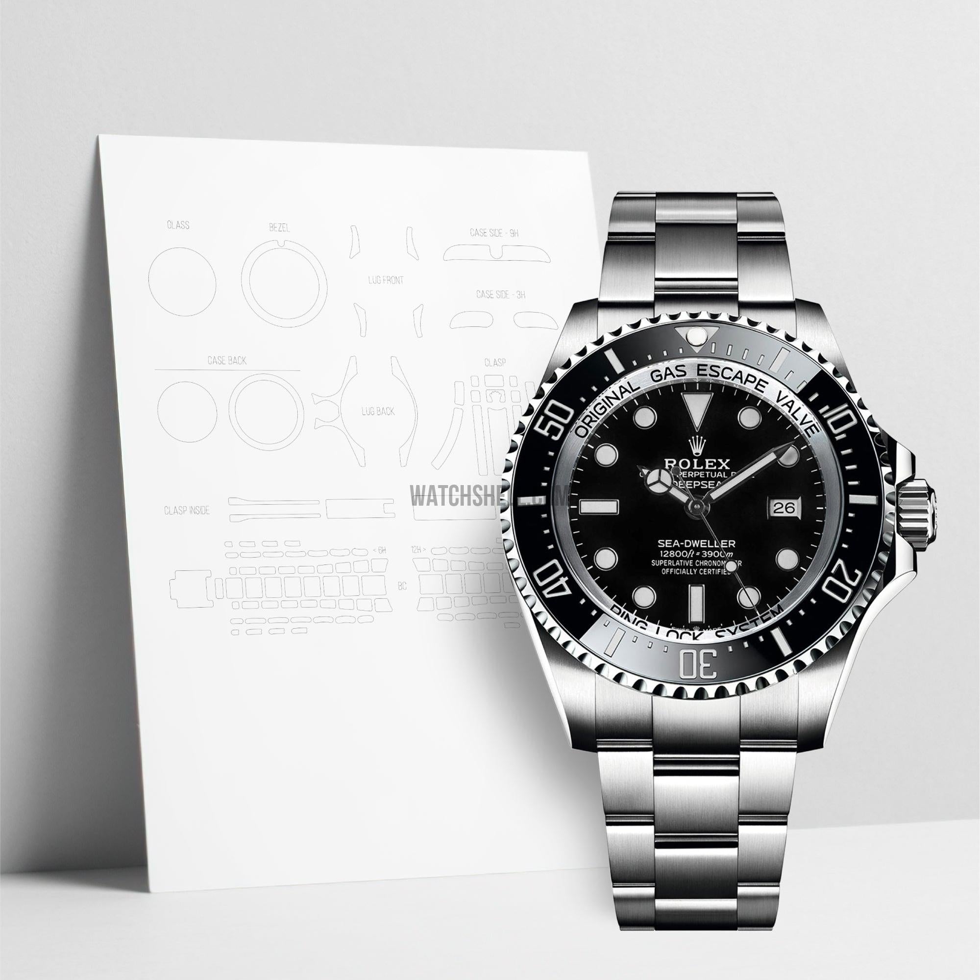 WatchShell for Rolex Deepsea 126660
