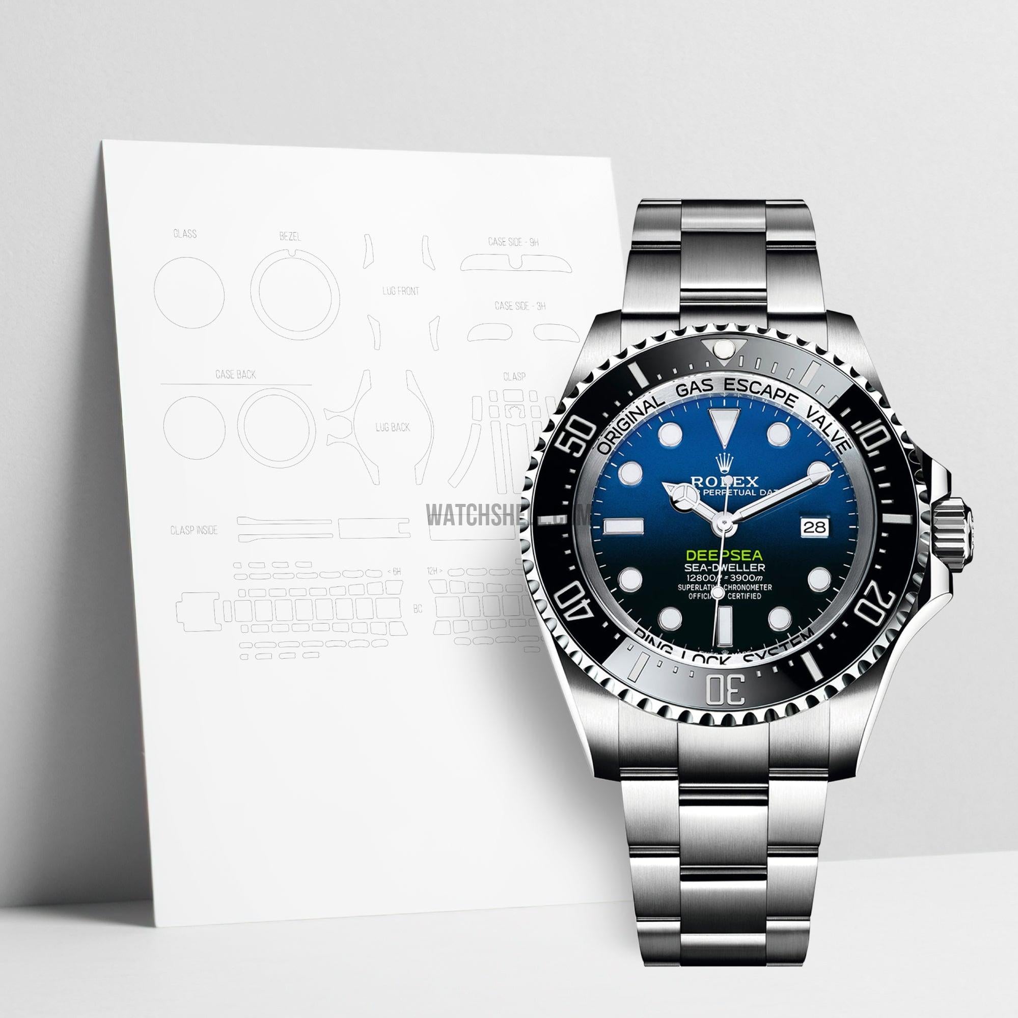 WatchShell for Rolex Deepsea 126660