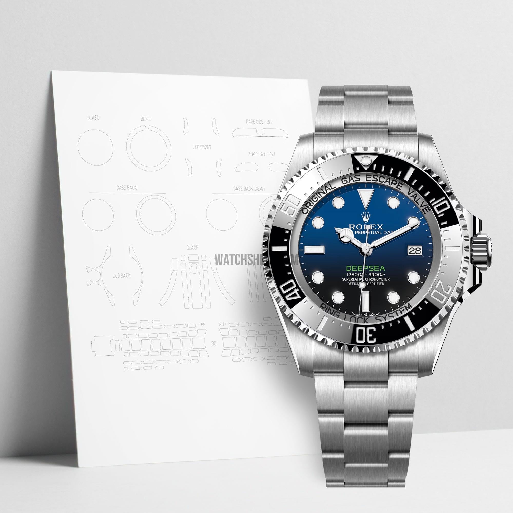WatchShell for Rolex Deepsea 136660