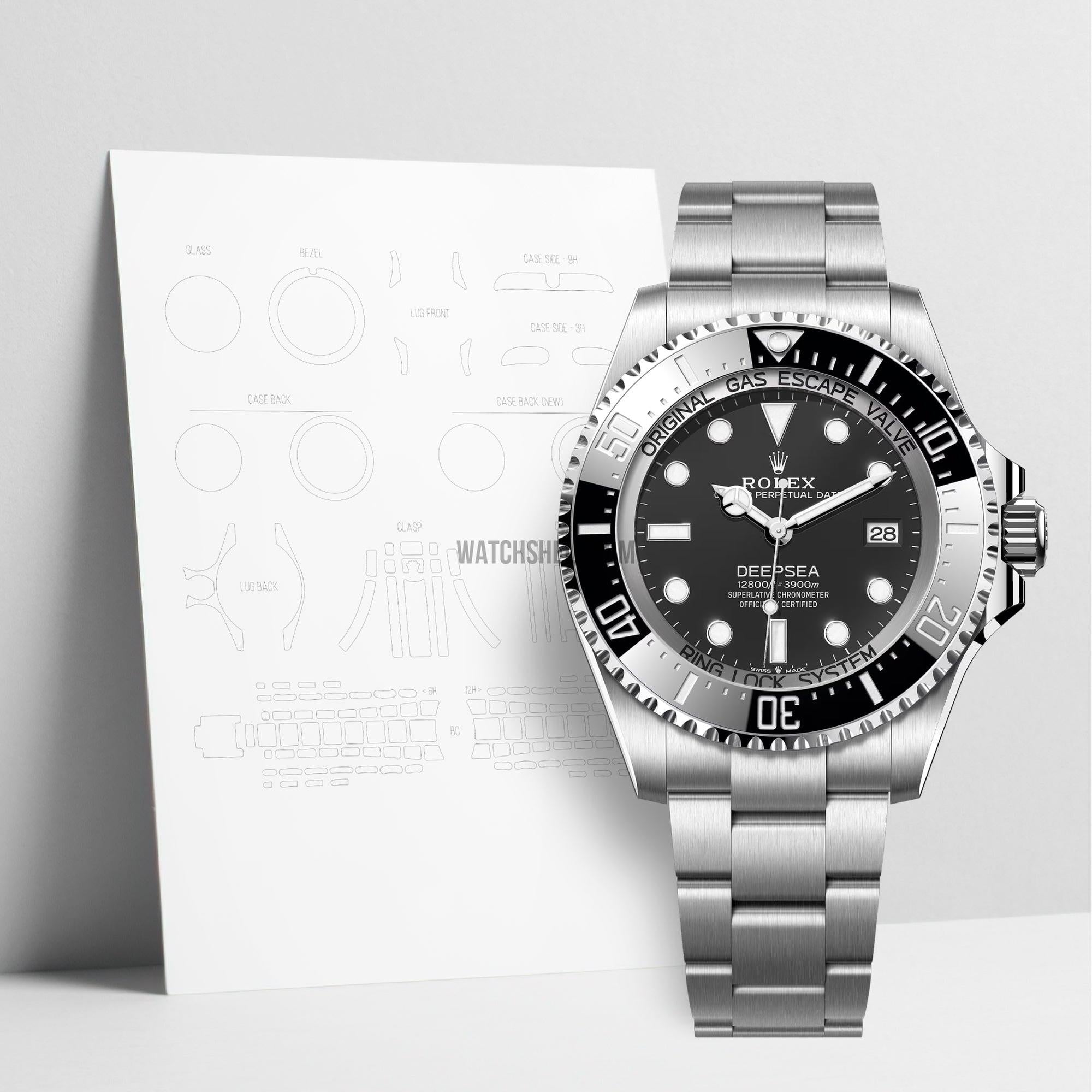 WatchShell for Rolex Deepsea 136660