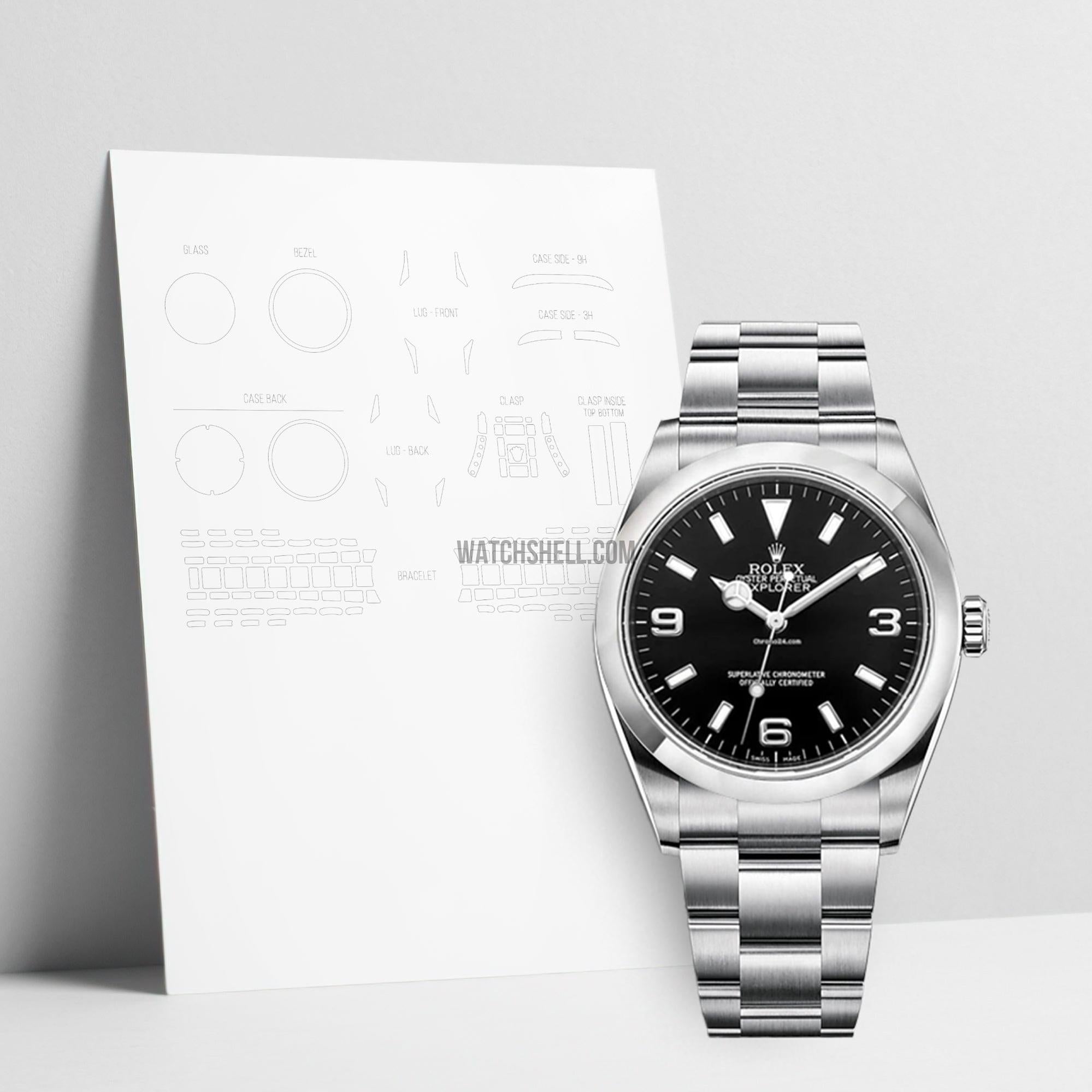 WatchShell for Rolex Explorer 114270