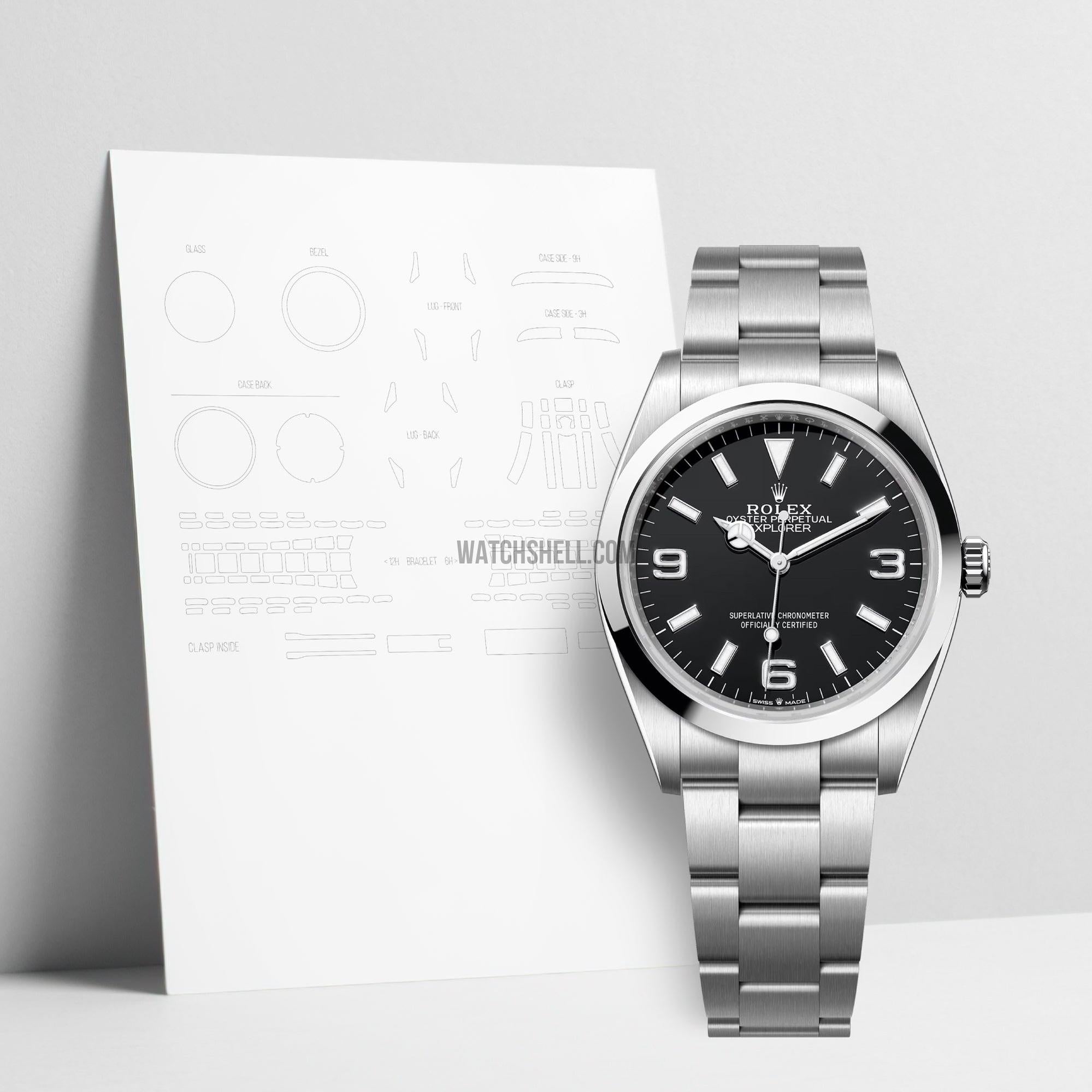 WatchShell for Rolex Explorer 124270