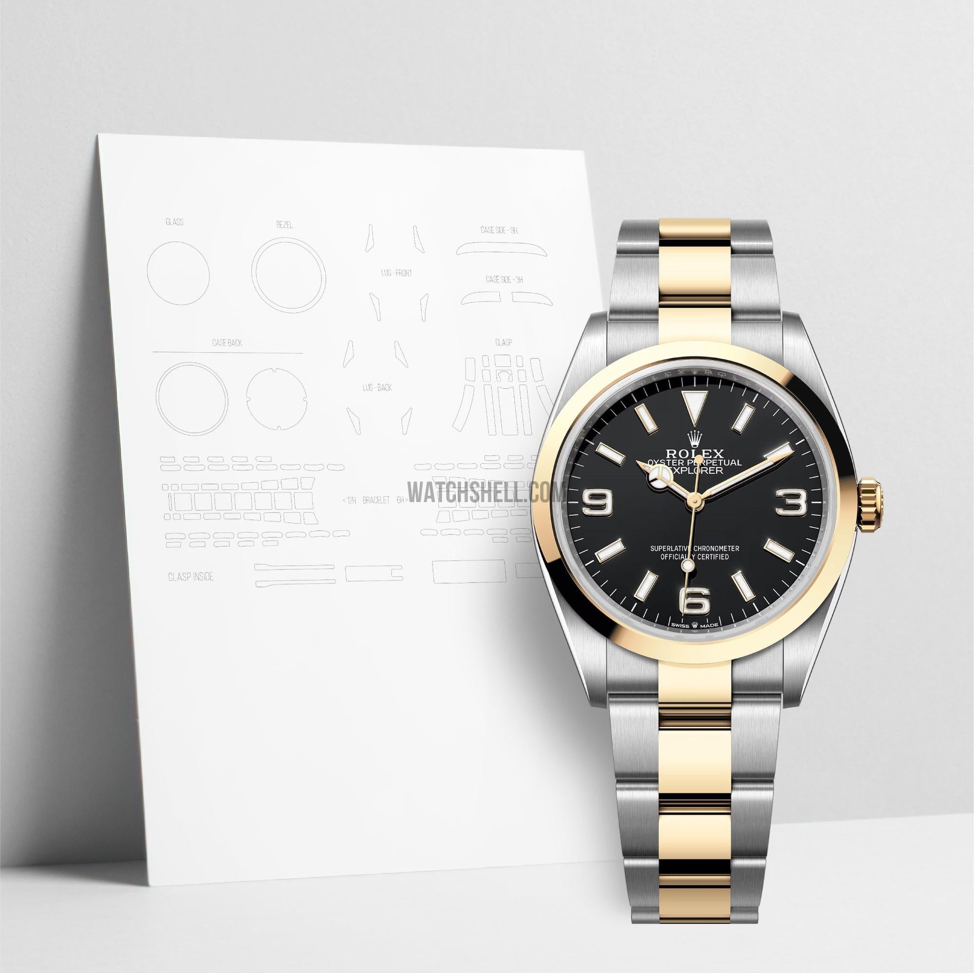 WatchShell for Rolex Explorer 124273