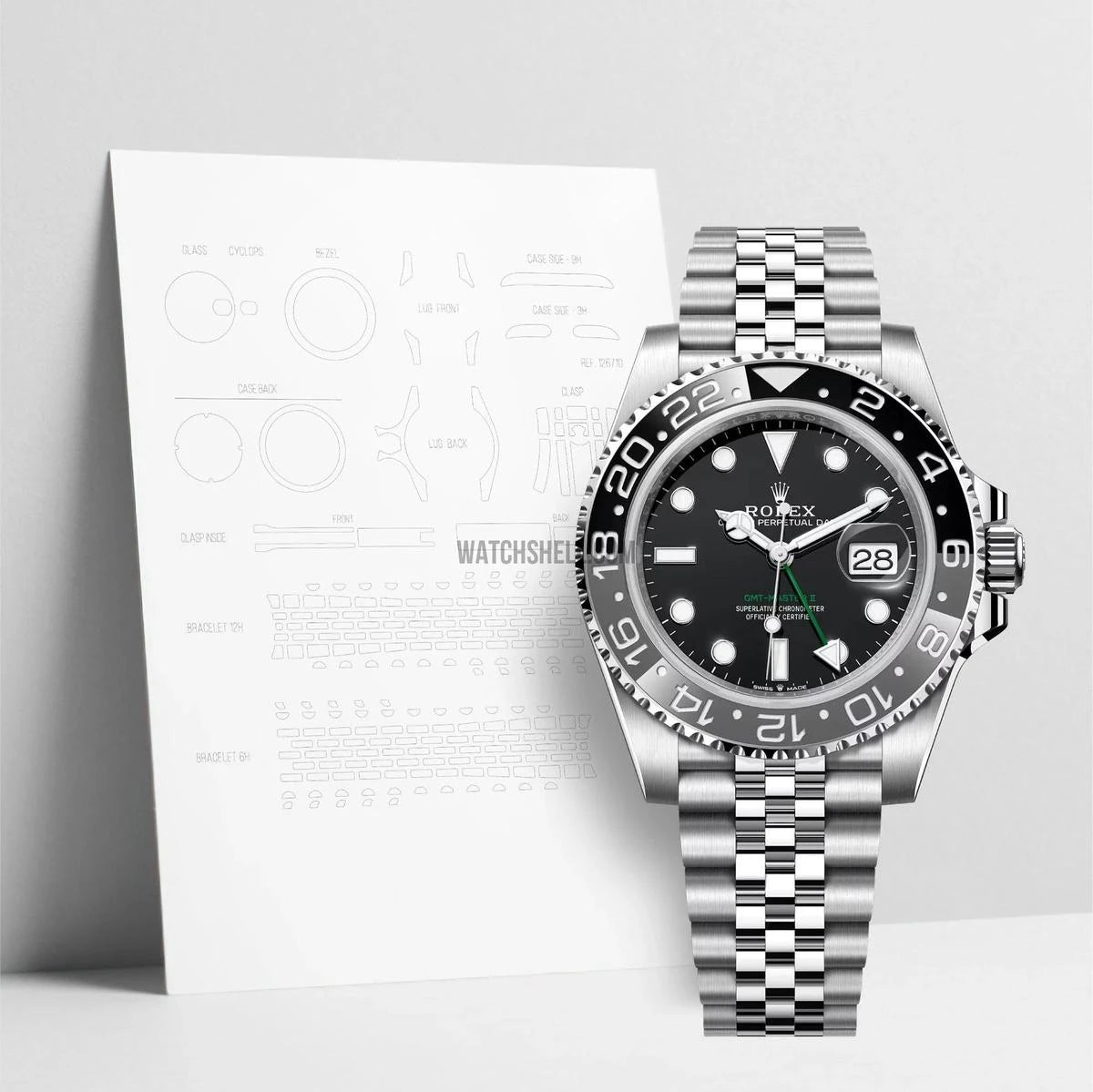 WatchShell for Rolex GMT-Master II 126710 JUB
