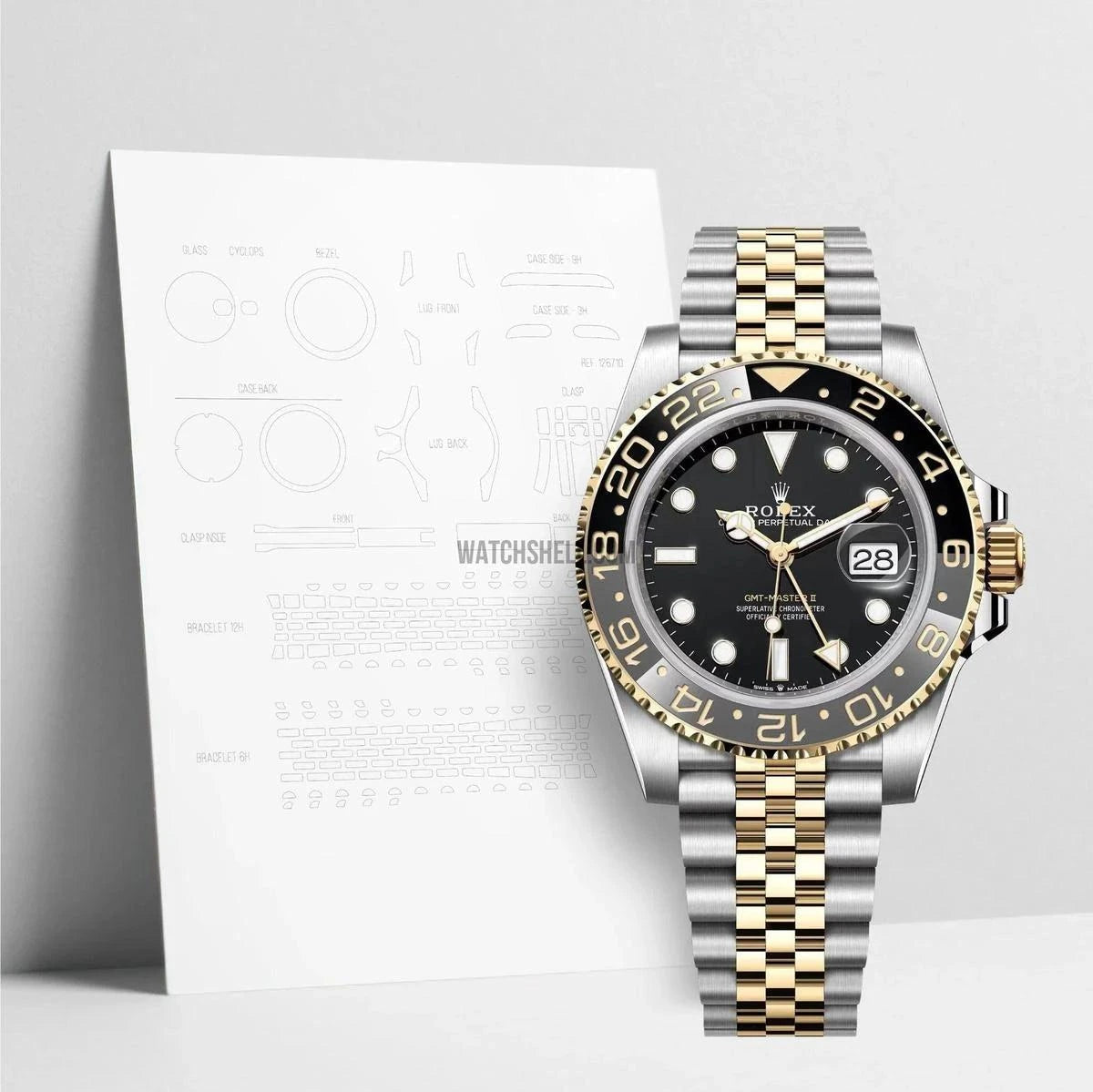 WatchShell for Rolex GMT-Master II 126713 JUB