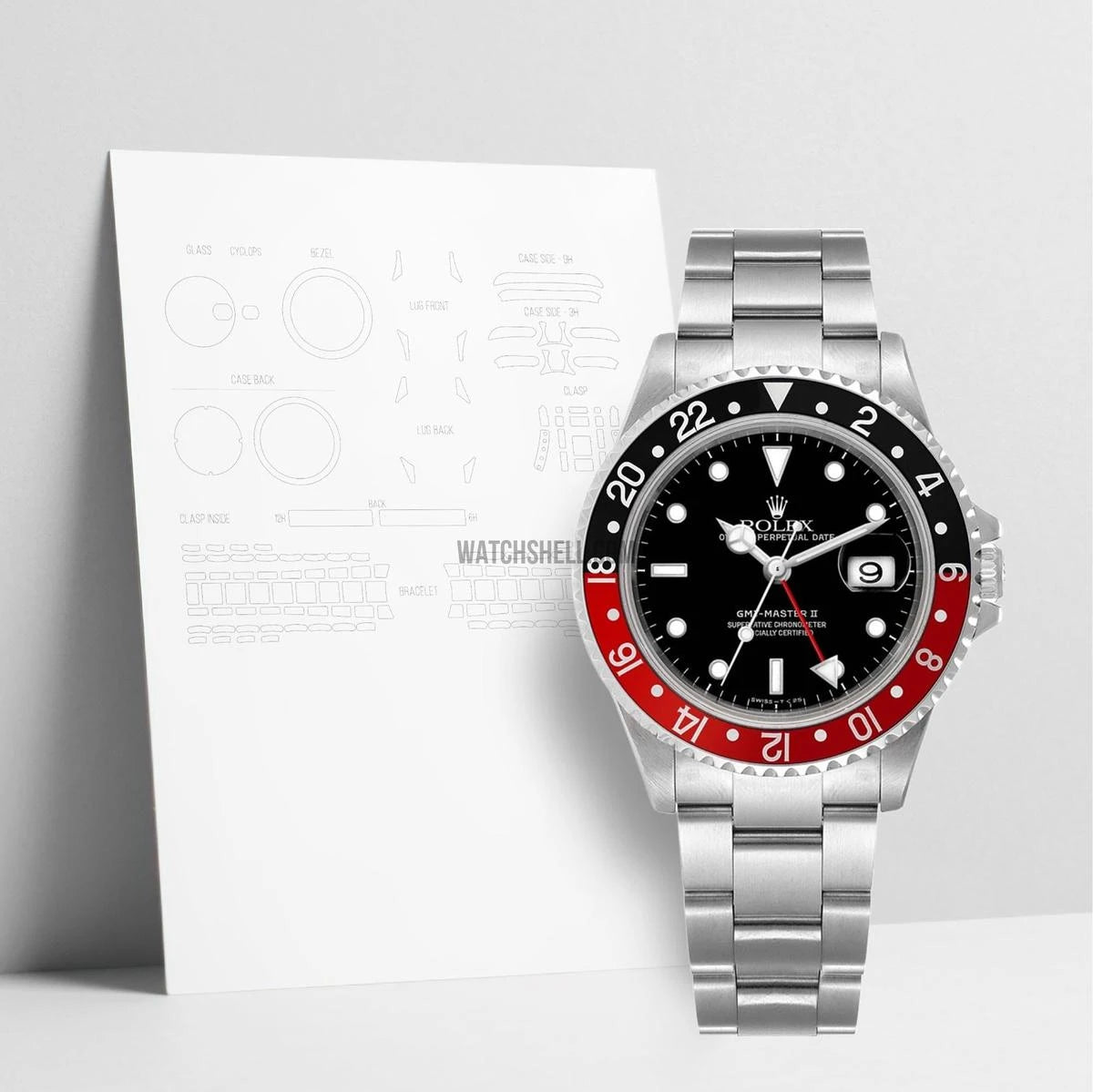 WatchShell for Rolex GMT-Master II 16710 OYS