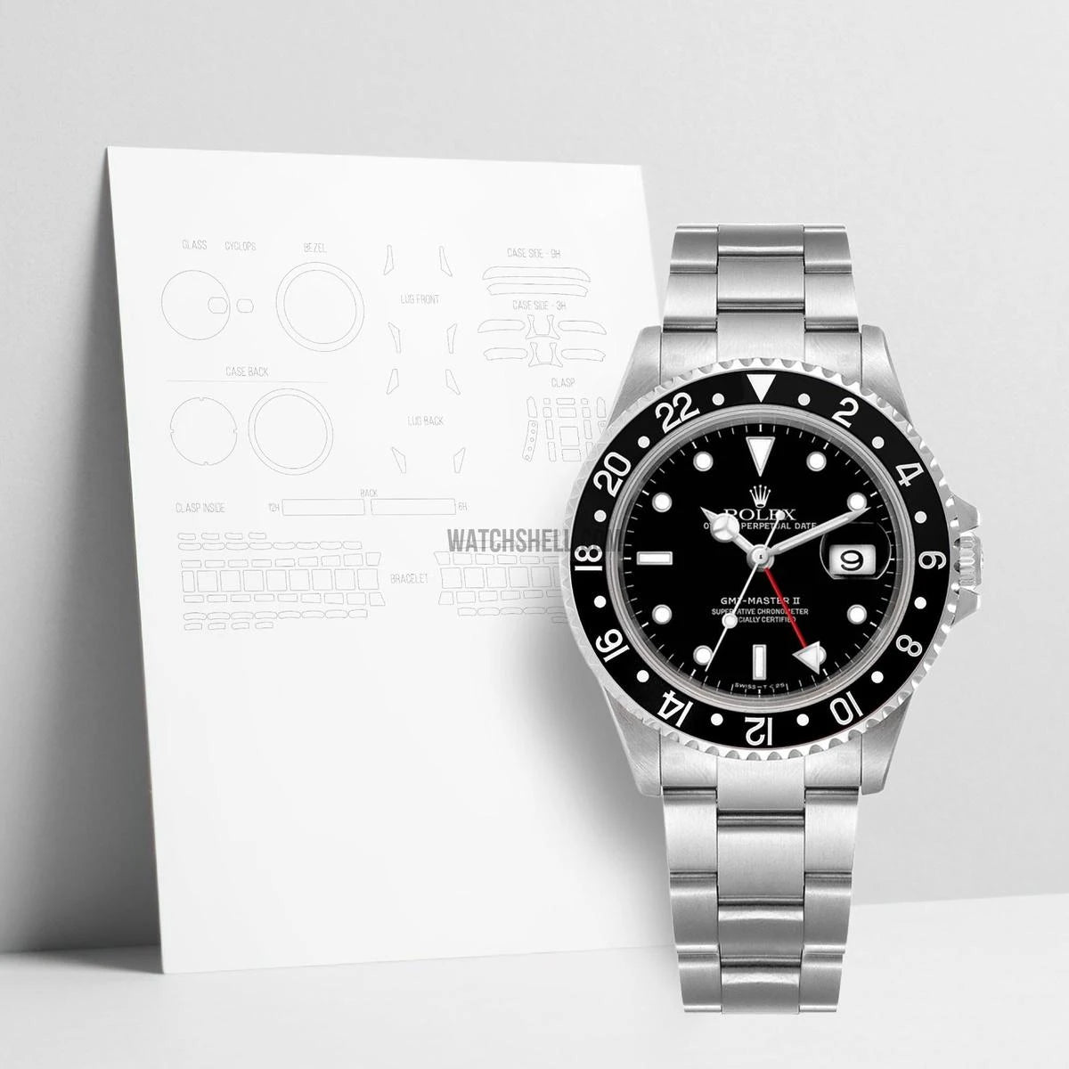 WatchShell for Rolex GMT-Master II 16710 OYS