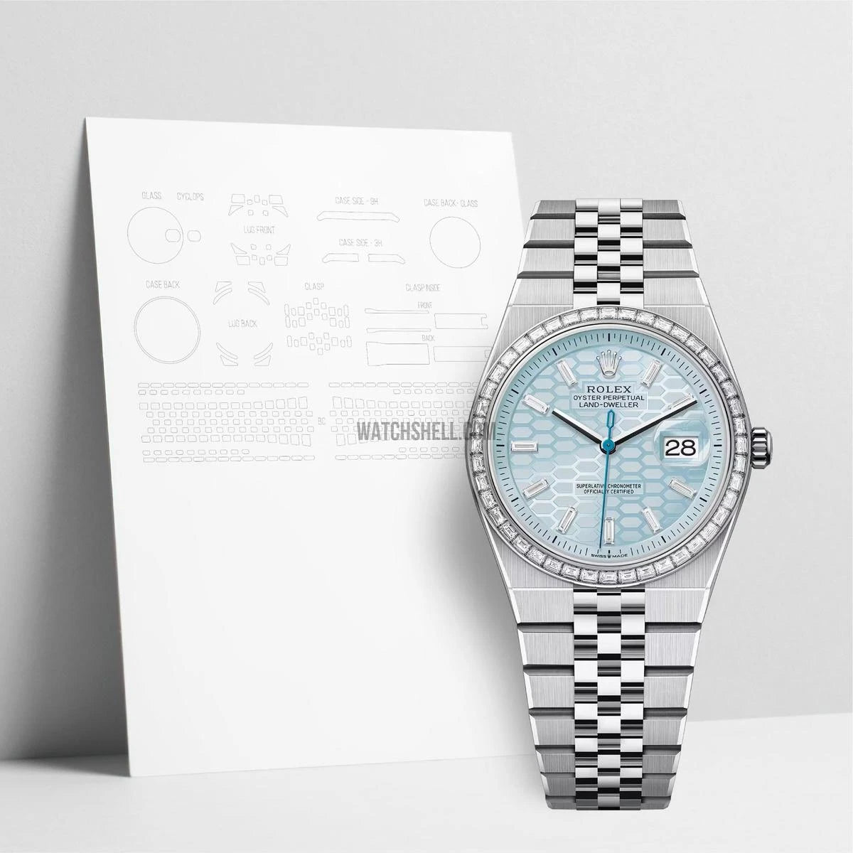 WatchShell for Rolex Land-Dweller 127286