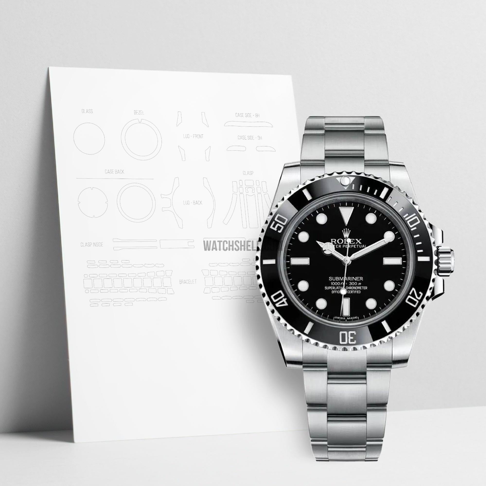 WatchShell for Rolex Submariner 114060