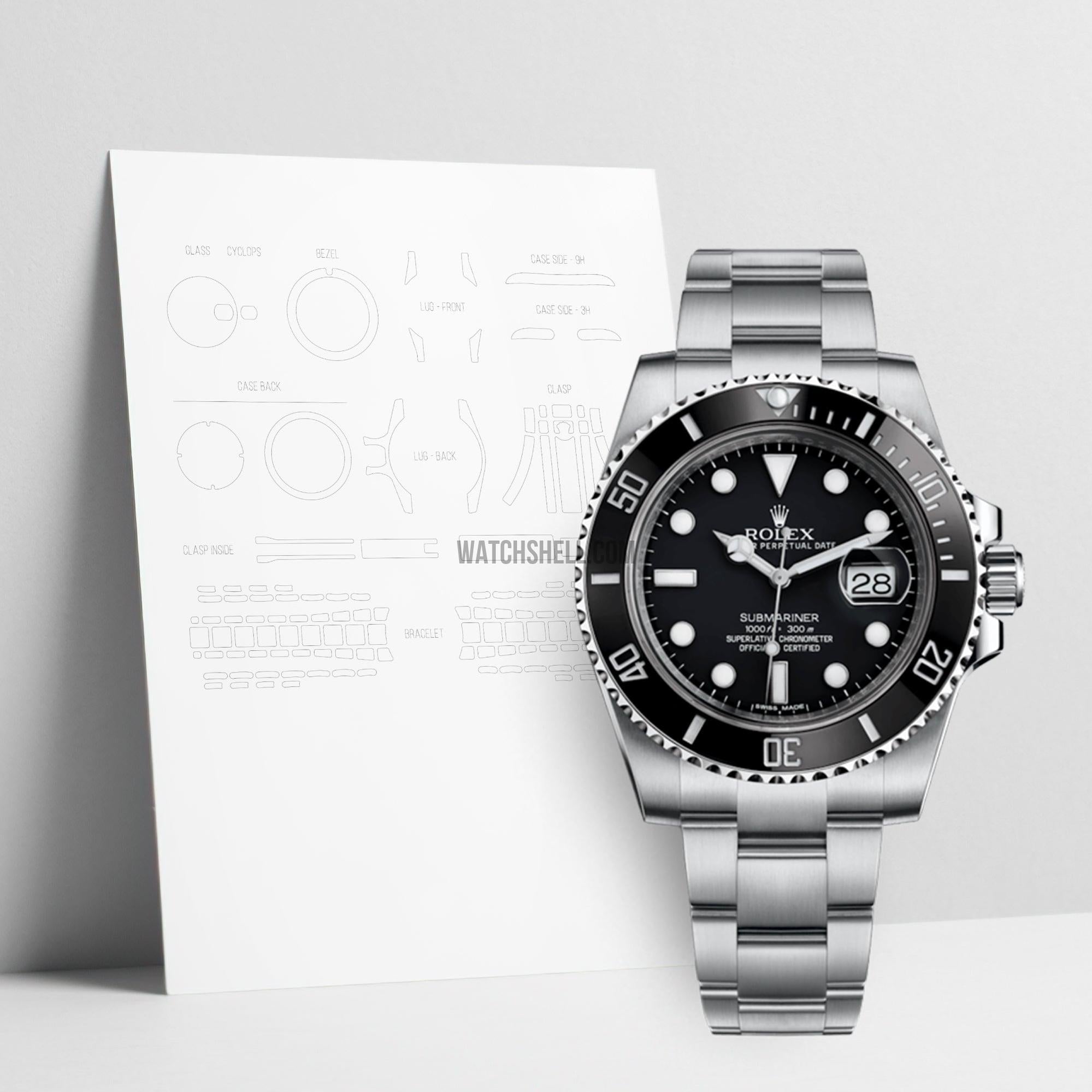 WatchShell for Rolex Submariner 116610