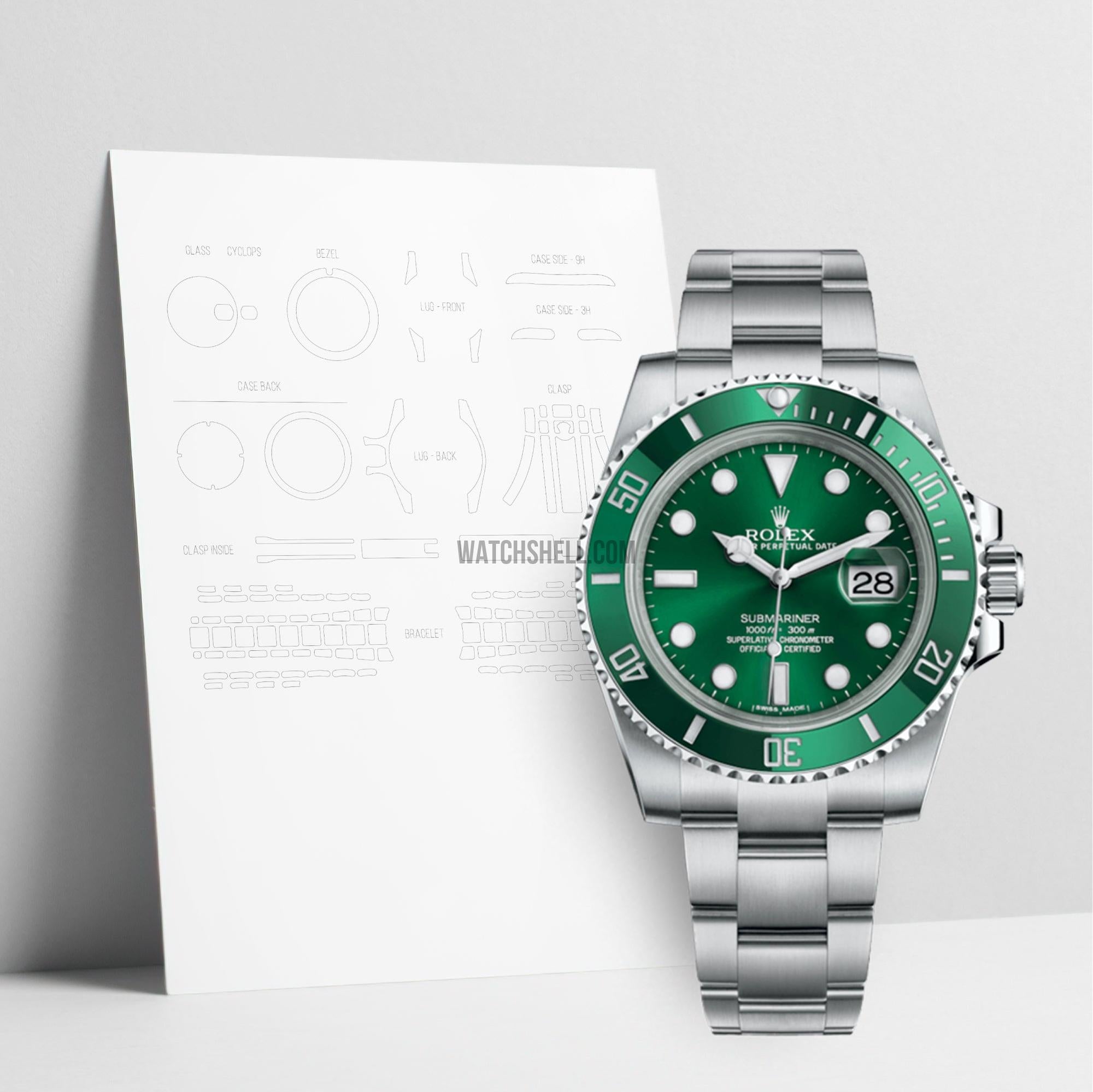 WatchShell for Rolex Submariner 116610