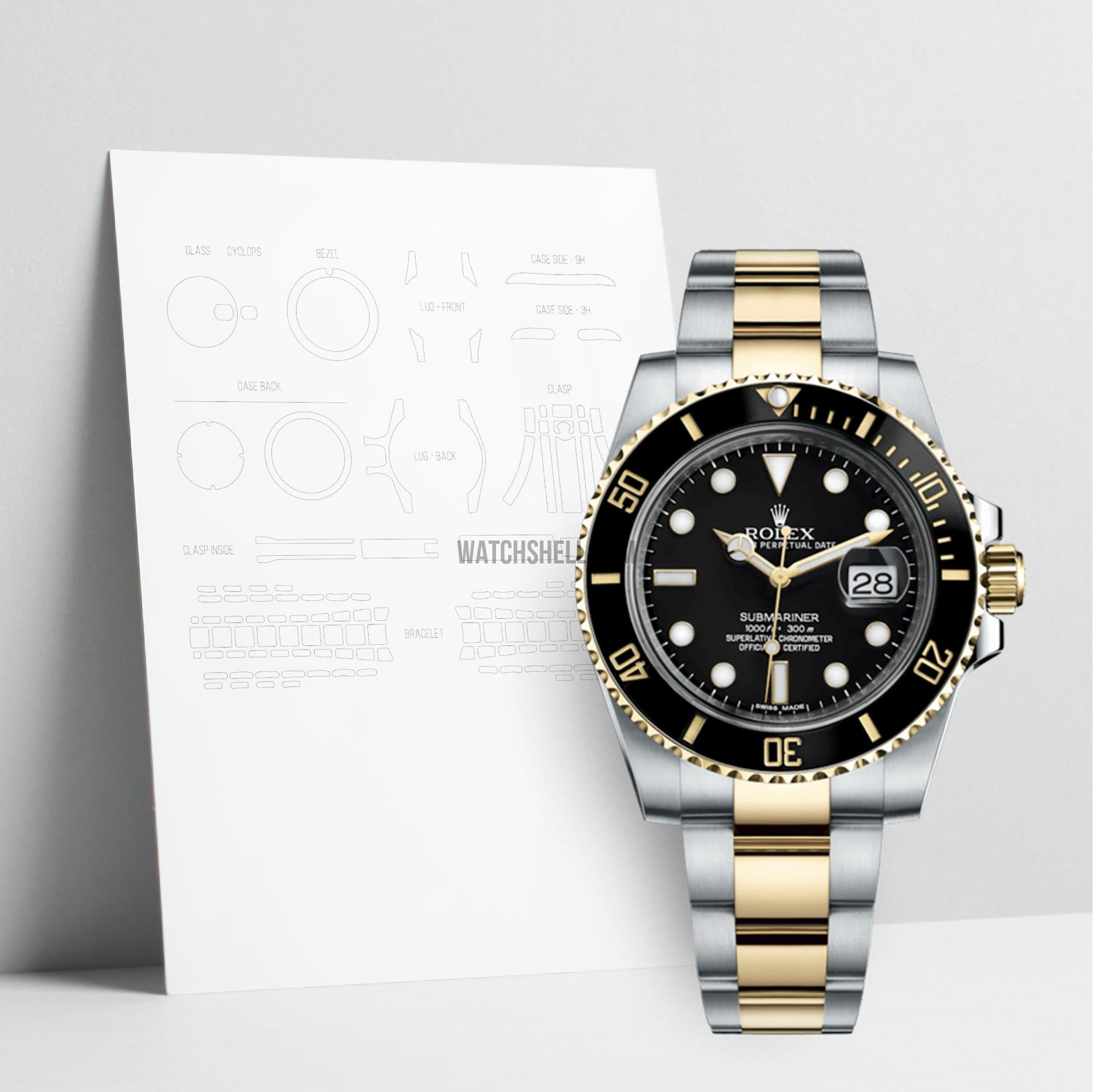 WatchShell for Rolex Submariner 116613