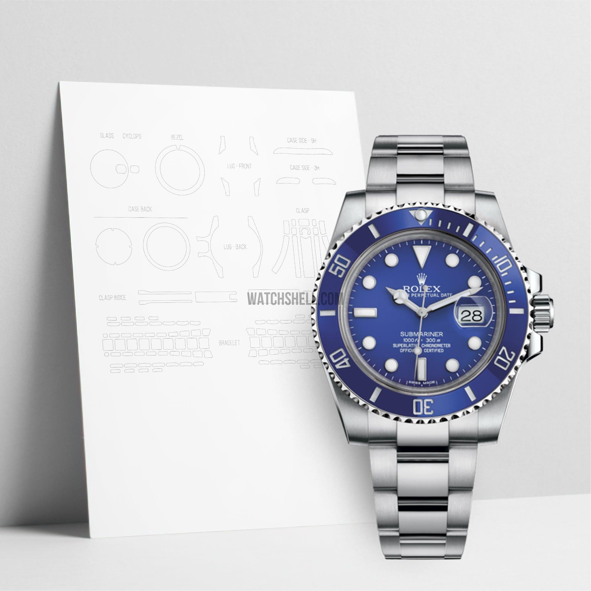 WatchShell for Rolex Submariner 116619