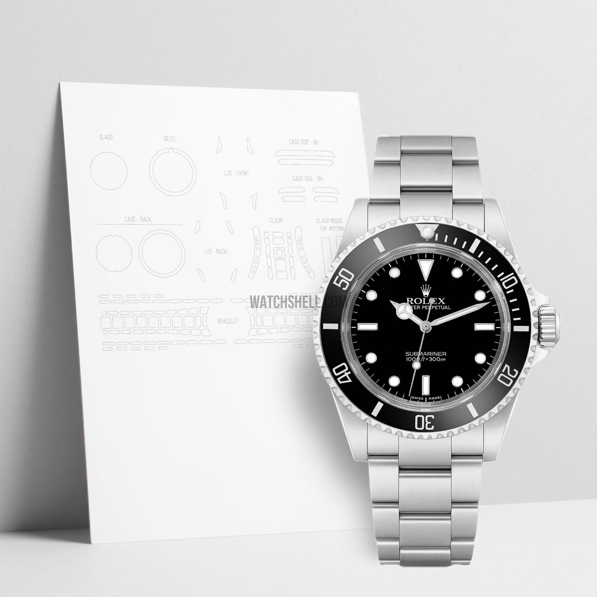 WatchShell for Rolex Submariner 14060M